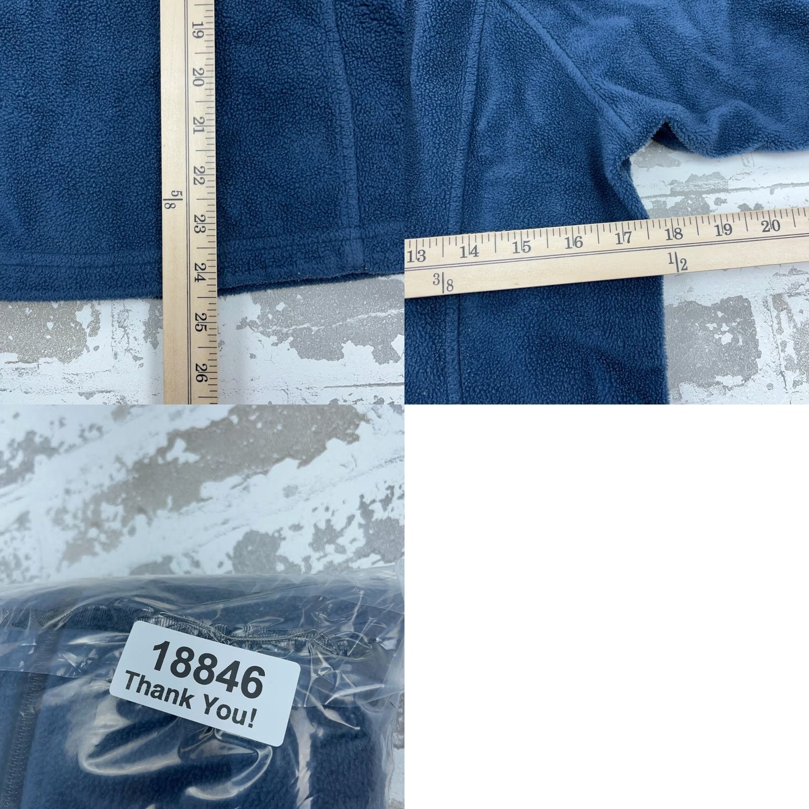 Layer 8 Columbia Jacket Women Medium Blue Fleece Mid-Length Full Zip Pockets Logo Embroidered, All Seasons, Regular Fit, Classic Outdoor Style Size M / US 6-8 / IT 42-44 - 8 Thumbnail