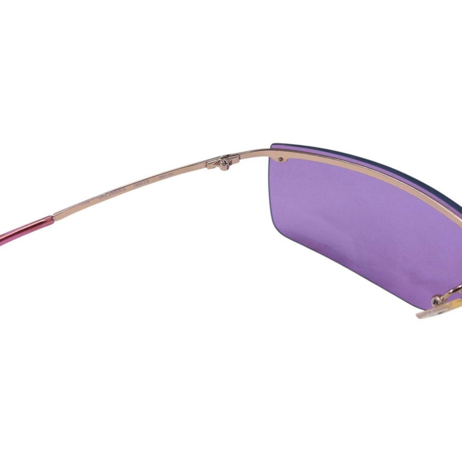 Gucci Vintage 90s Gucci By Tom Ford Rimless Sunglasses Size ONE SIZE - 6 Thumbnail