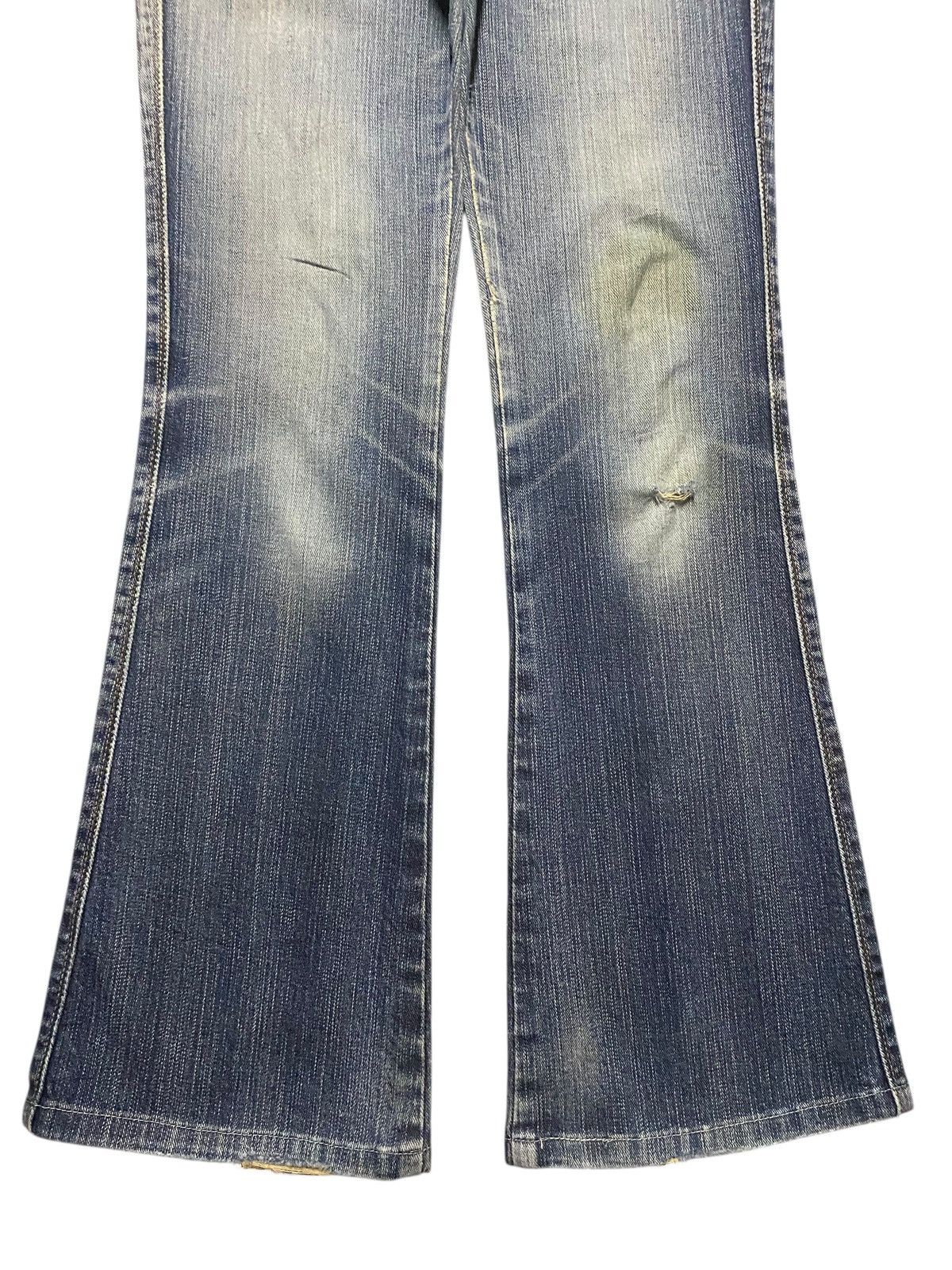 Edwin Vintage Edwin Vienus Jeans Flare Denim Size 27" / US 4 / IT 40 - 5 Thumbnail