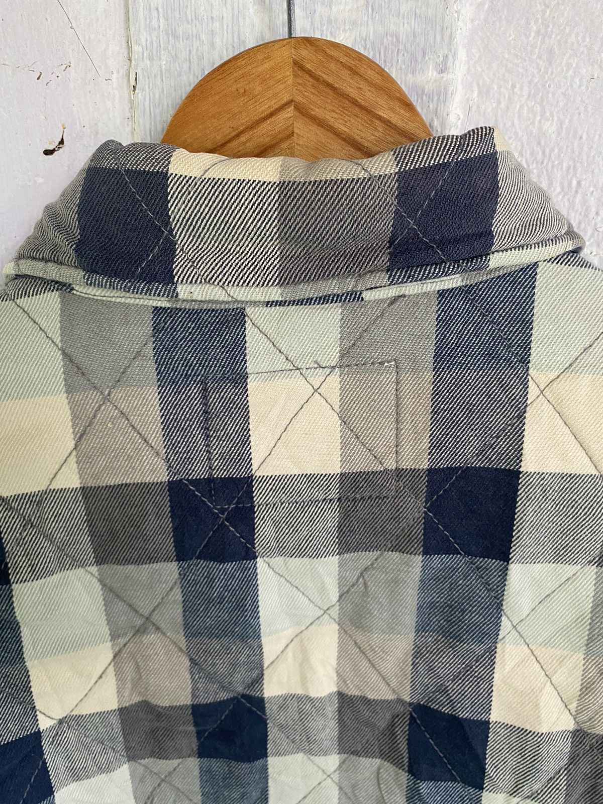 Levi's Levis Blue Plaid Sherpa Lined Trucker Jacket Mens Sz L Size US L / EU 52-54 / 3 - 11 Thumbnail