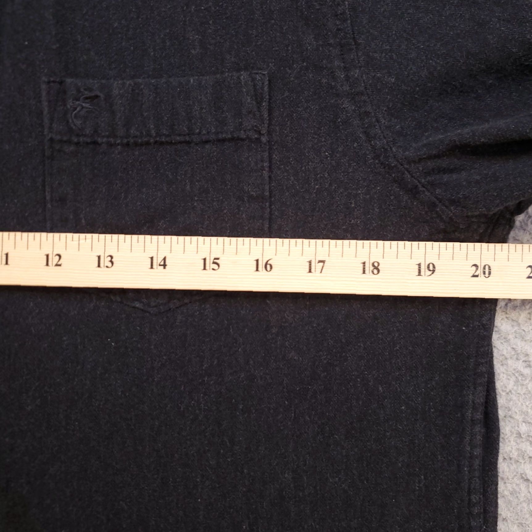 Vintage Racing Green Shirt Mens M Button-Up Casual Travel Cotton Flannel Gray Coat? Size US M / EU 48-50 / 2 - 3 Thumbnail