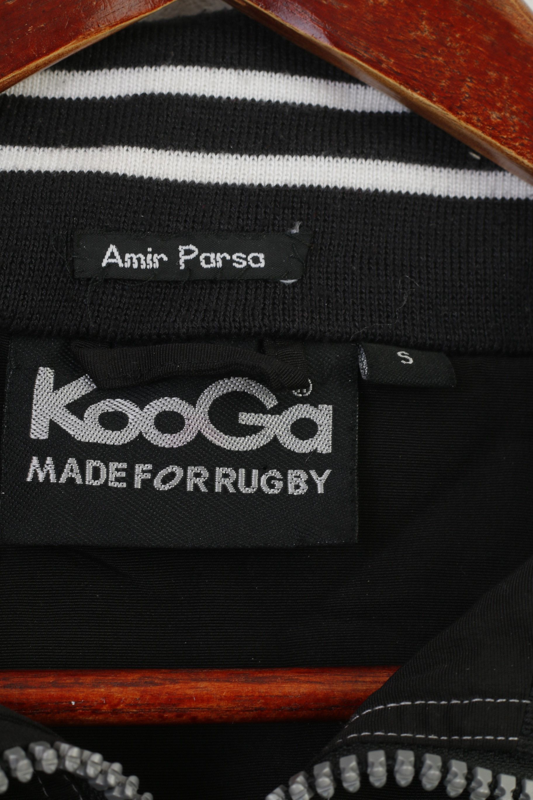 Vintage KOOGA Men S Jacket Black Pullover Nylon Wilmslow 4446 Size US S / EU 44-46 / 1 - 7 Thumbnail