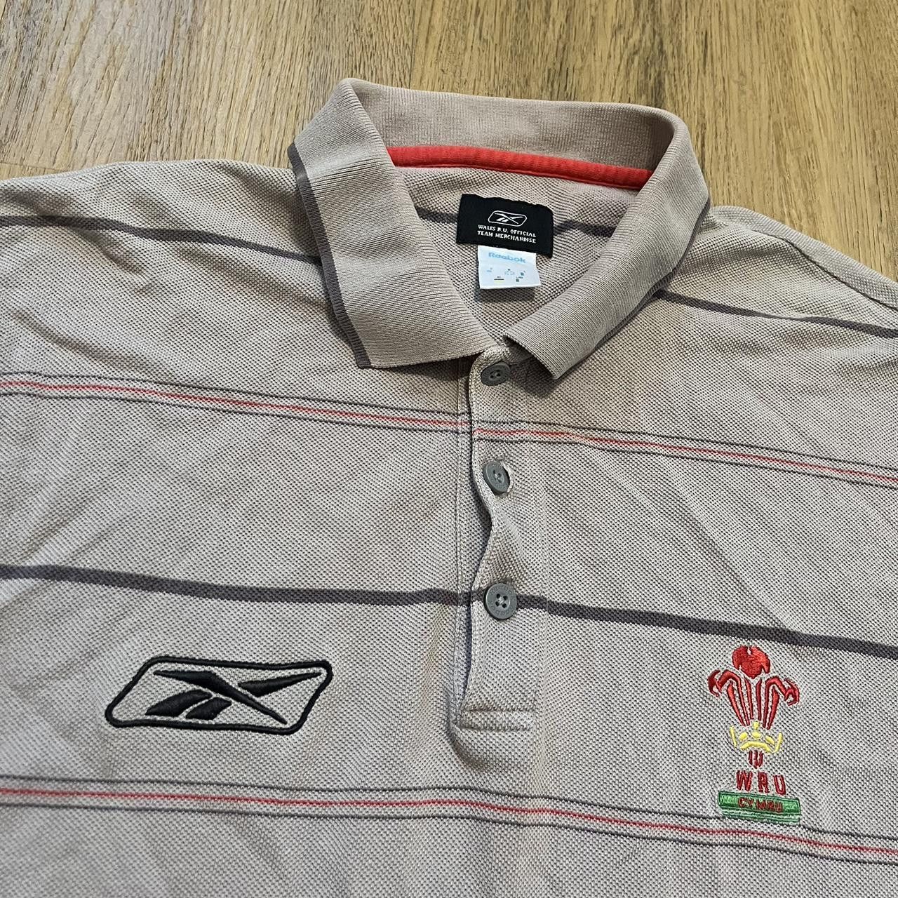 Reebok Wales Reebok y2k 2000s Polo Shirt Rugby Size US M / EU 48-50 / 2 - 3 Thumbnail