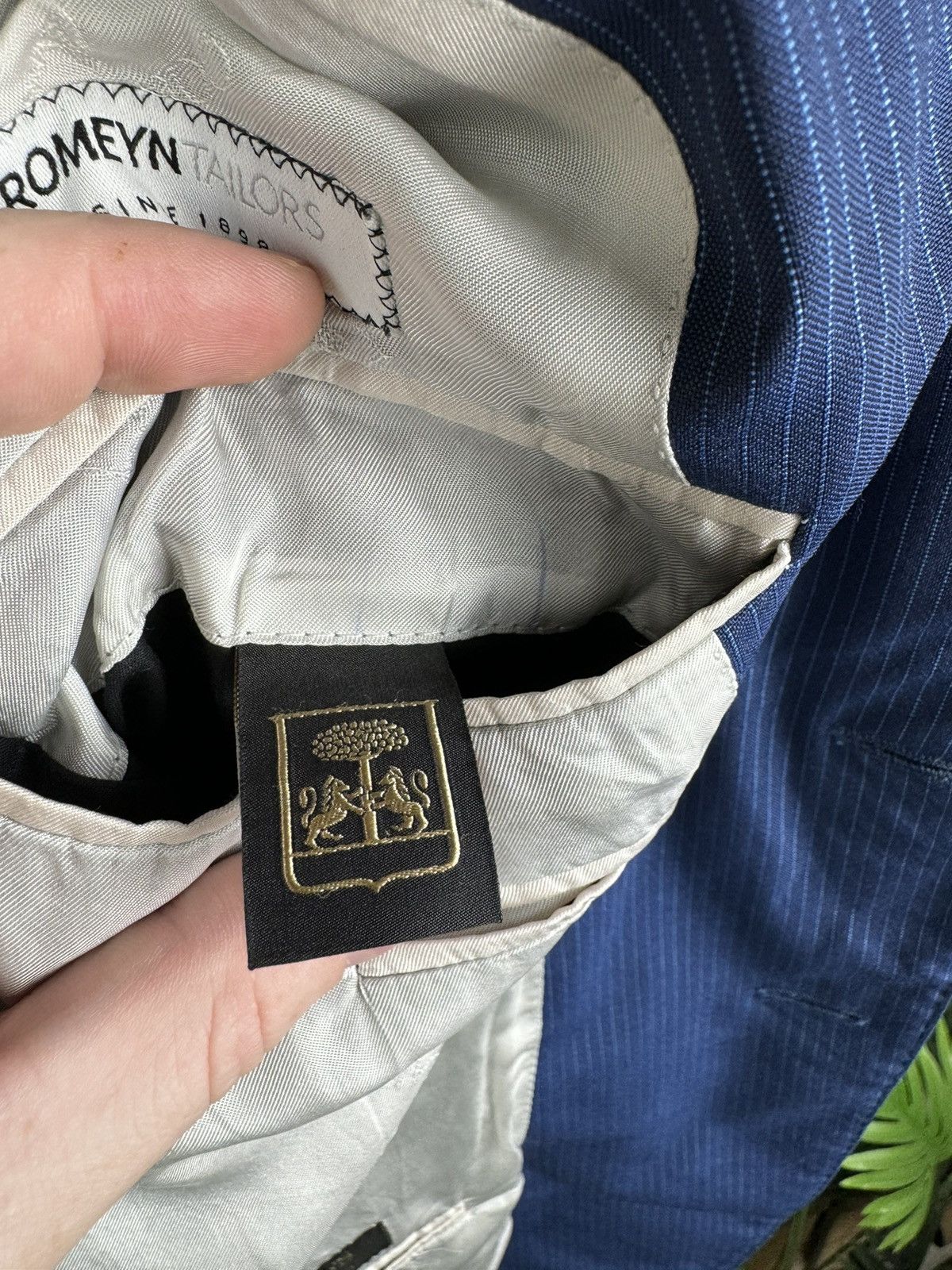 Corneliani Corneliani Blazer VIRGIN WOOL EXTRAFINE Made in Italy 🇮🇹 Size 50R - 13 Thumbnail