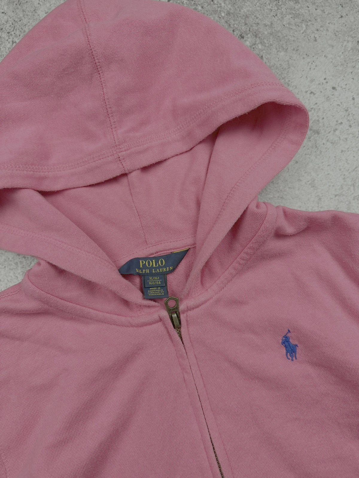 Polo Ralph Lauren VINTAGE POLO RALPH LAUREN PINK ZIP HOODIE LGB STYLE JAPANESE Size US S / EU 44-46 / 1 - 3 Thumbnail
