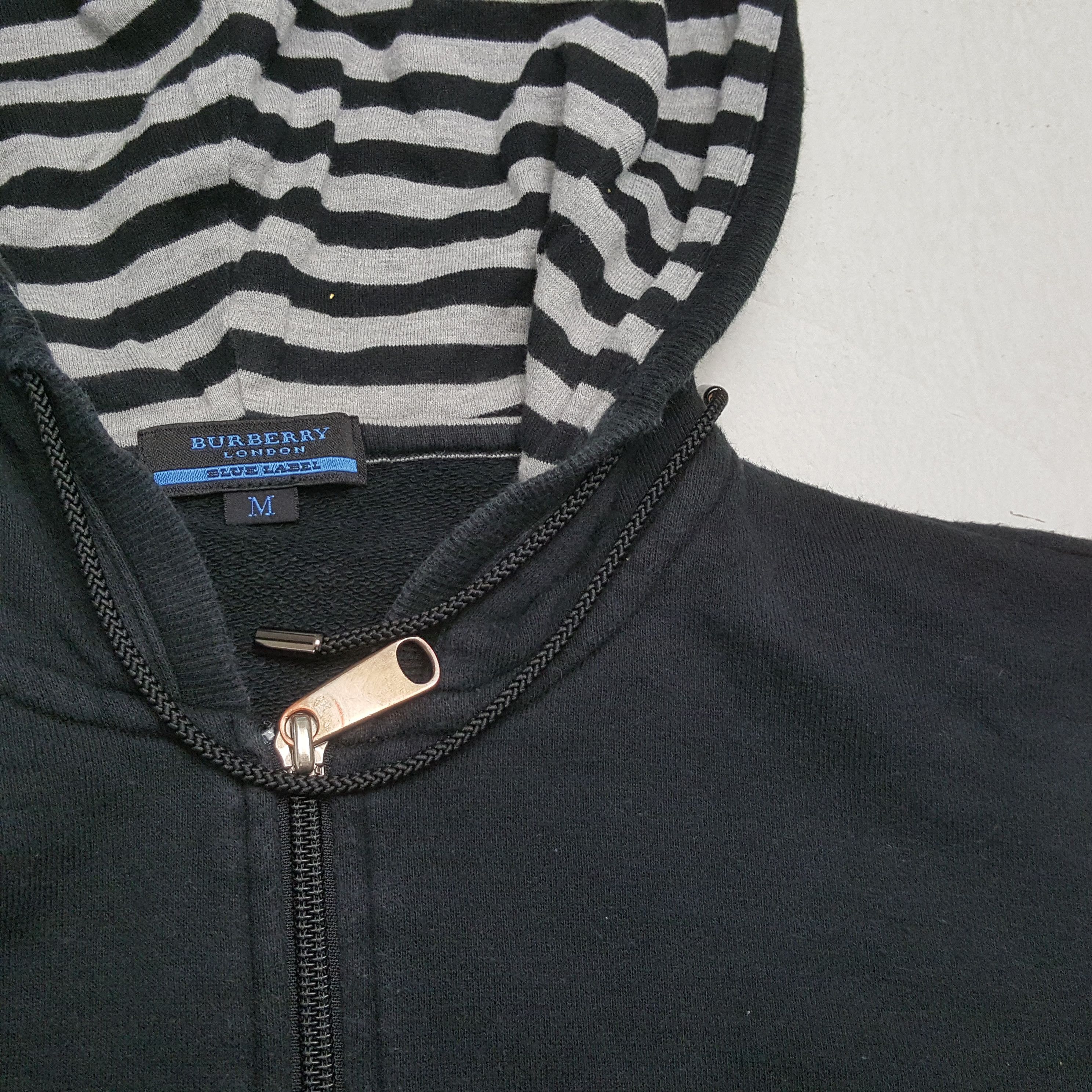 Burberry × Vintage BURBERRY LONDON BLUE LABEL Custom Art Zipper Hoodies Size US S / EU 44-46 / 1 - 10 Thumbnail