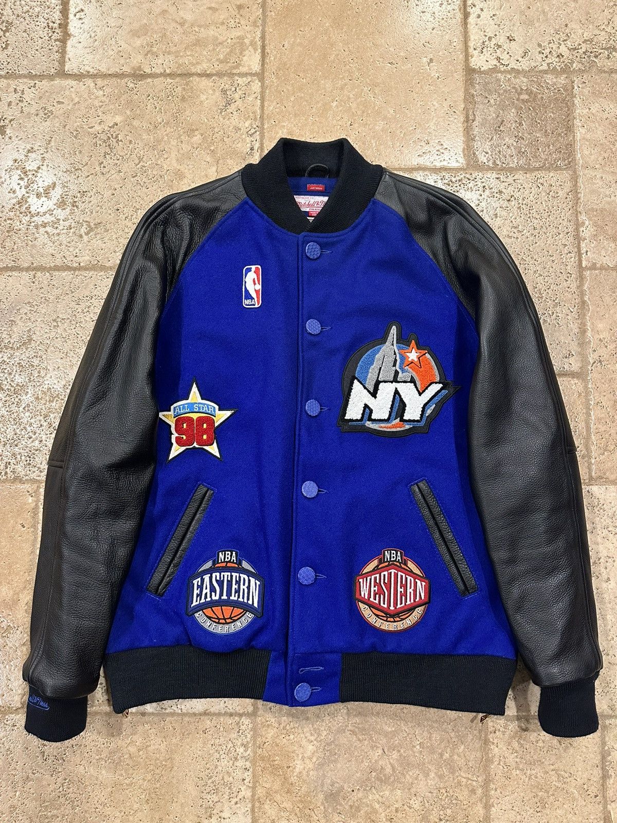 Just Don Just Don x Mitchell & Ness 1998 NBA All Star Varsity Jacket Size US XL / EU 56 / 4 - 1 Thumbnail