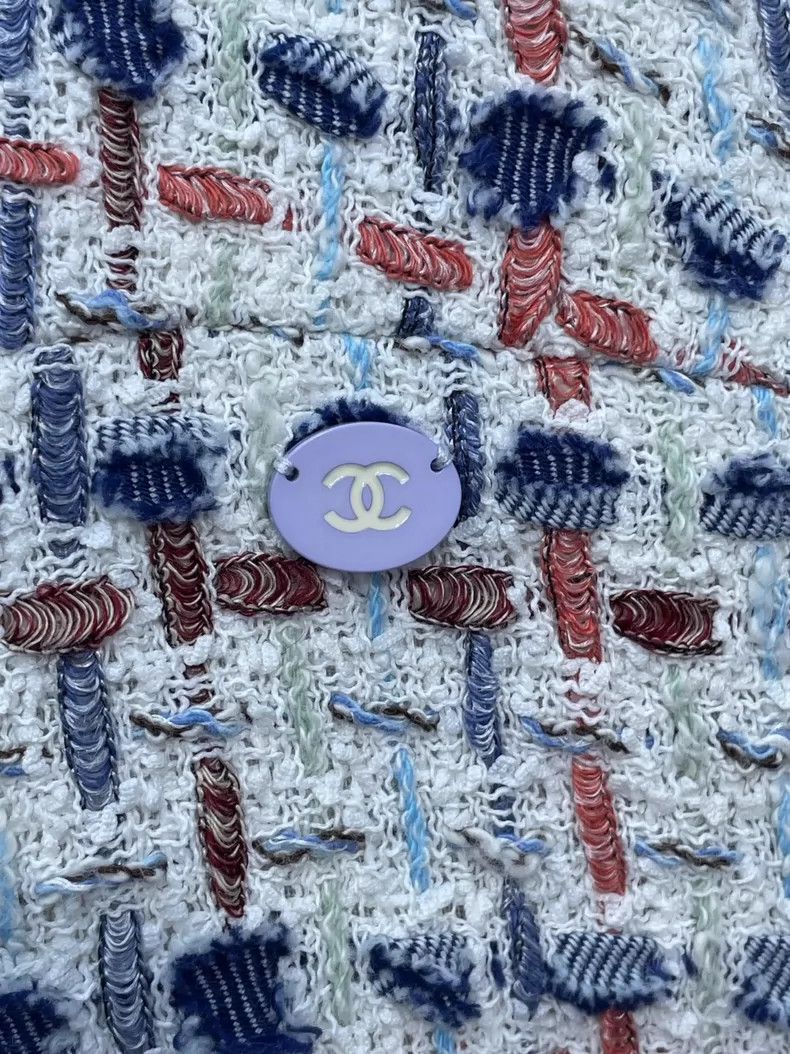 Chanel Chanel Double-pocket braided sleeveless dress 2504-Nextarro Size XS / US 0-2 / IT 36-38 - 4 Thumbnail