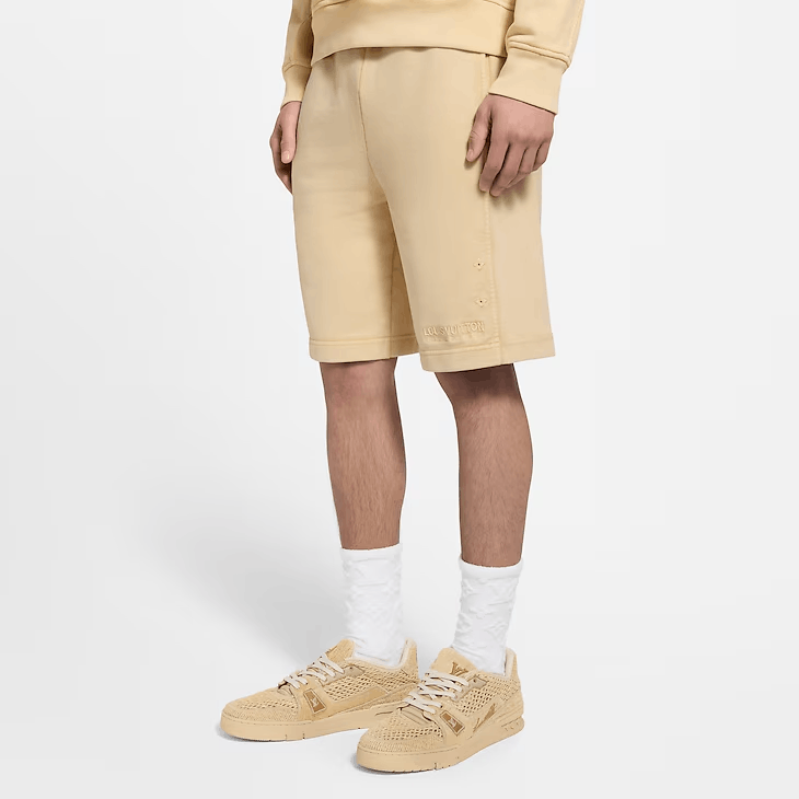 Louis Vuitton Washed Ribbed Shorts Size US 34 / EU 50 - 4 Thumbnail
