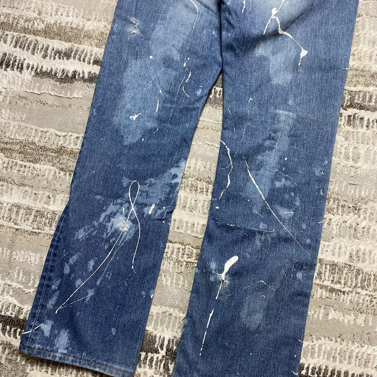Lee Rare Lee Custom Embroidered Jeans Blue 32" Size US 32 / EU 48 - 7 Thumbnail