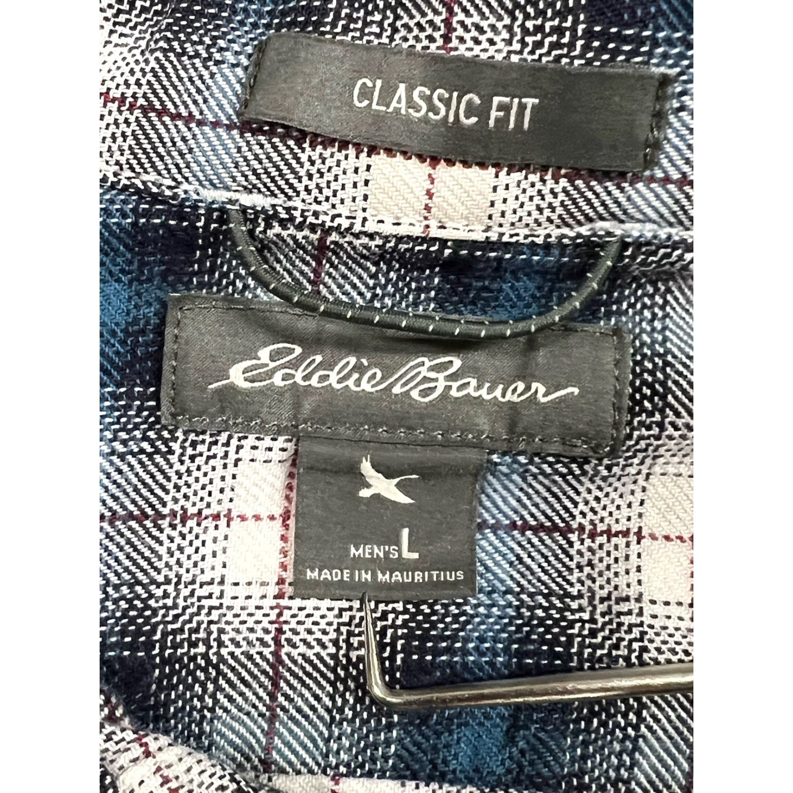 Eddie Bauer Eddie Bauer Pearl Snap Plaid Shirt Classic Fit Men’s Large Western Rodeo Shirt Size US L / EU 52-54 / 3 - 3 Thumbnail