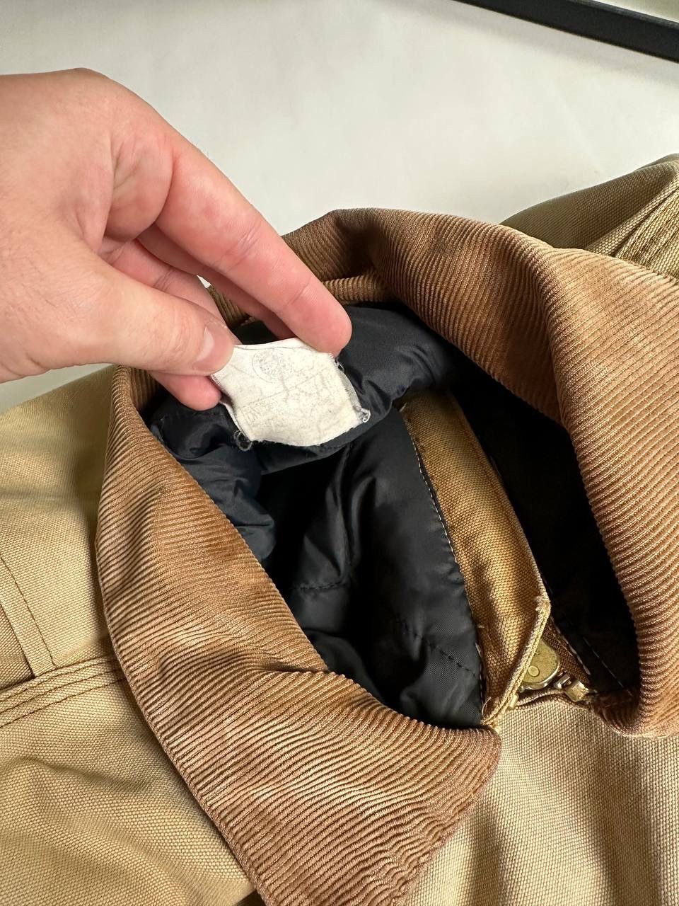 Carhartt 90s Dirty Trashed CARHARTT Duck Canvas Cropped Jacked Size US XL / EU 56 / 4 - 7 Thumbnail