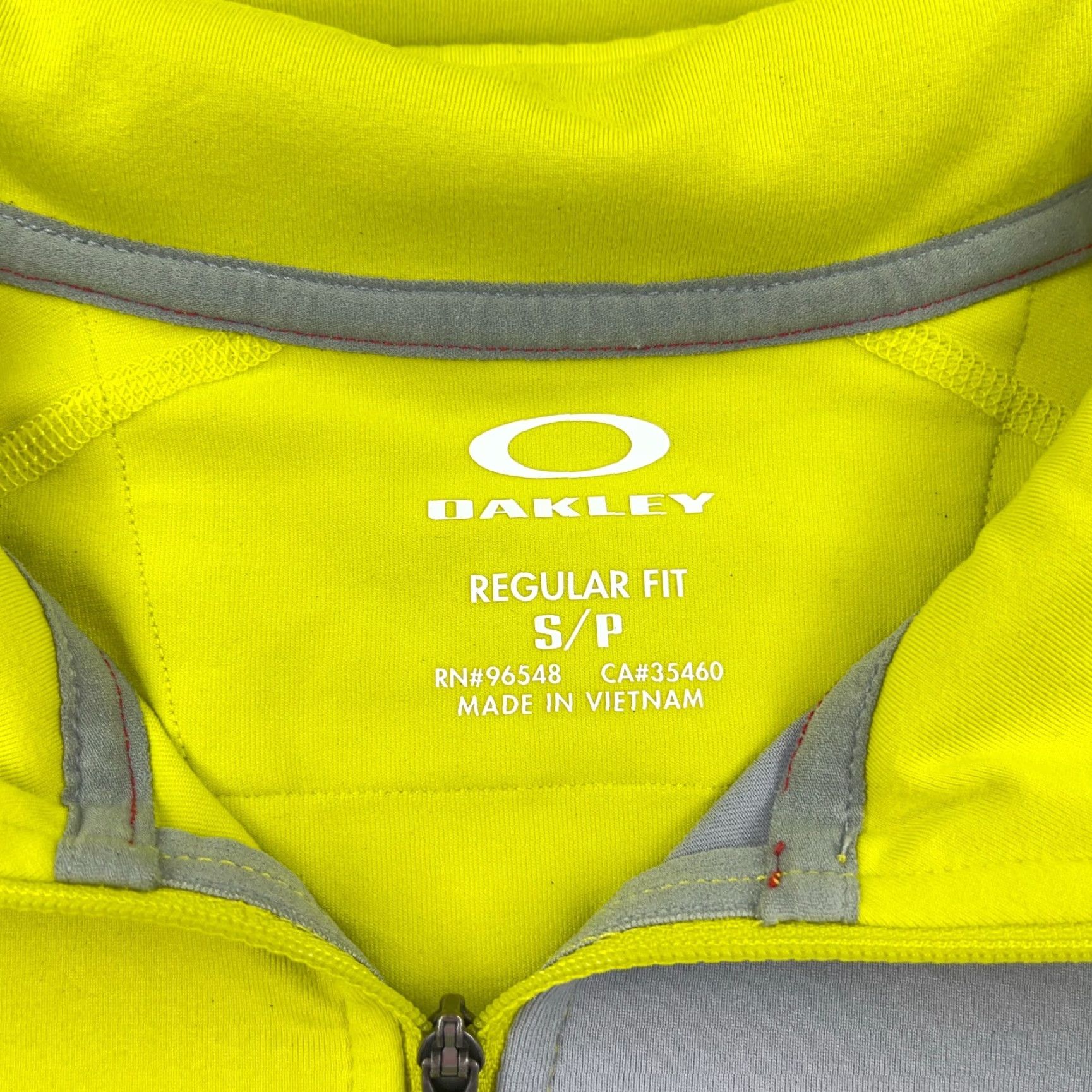 Oakley Oakley Sweatshirt Men Small Neon Yellow Pullover 1/4 Zip Performance Size US S / EU 44-46 / 1 - 3 Thumbnail