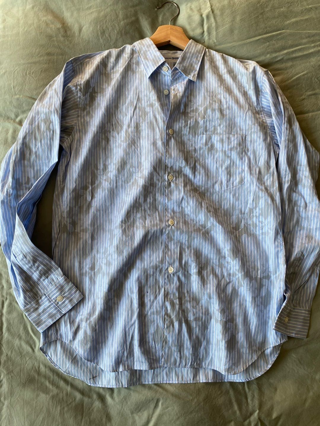 Comme des Garcons Comme Des Garcons Stripe printed shirt -DMC Size US S / EU 44-46 / 1 - 1 Thumbnail
