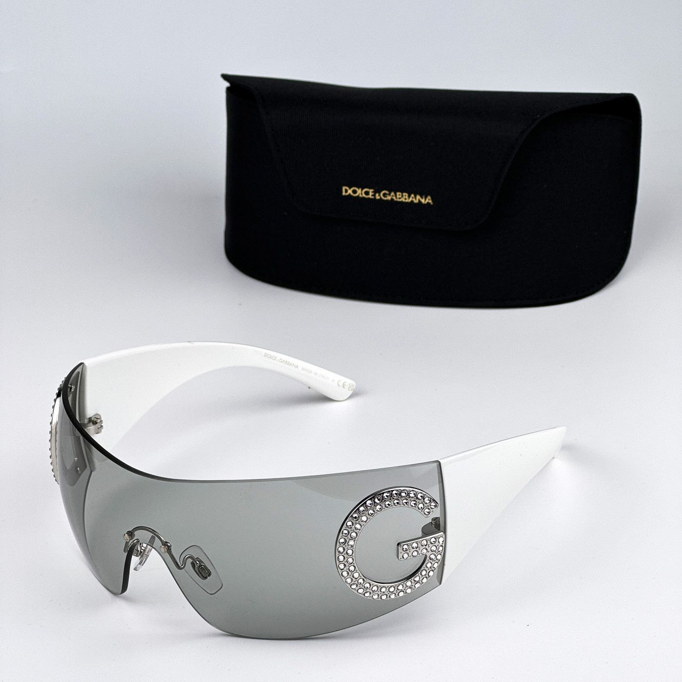NEW D&G DG2298B 06/87 Light Grey Rimless Pillow Women Sunglasses Dolce & Gabbana NEW D&G DG2298B 06/87 Rimless Pillow Women  main image 4