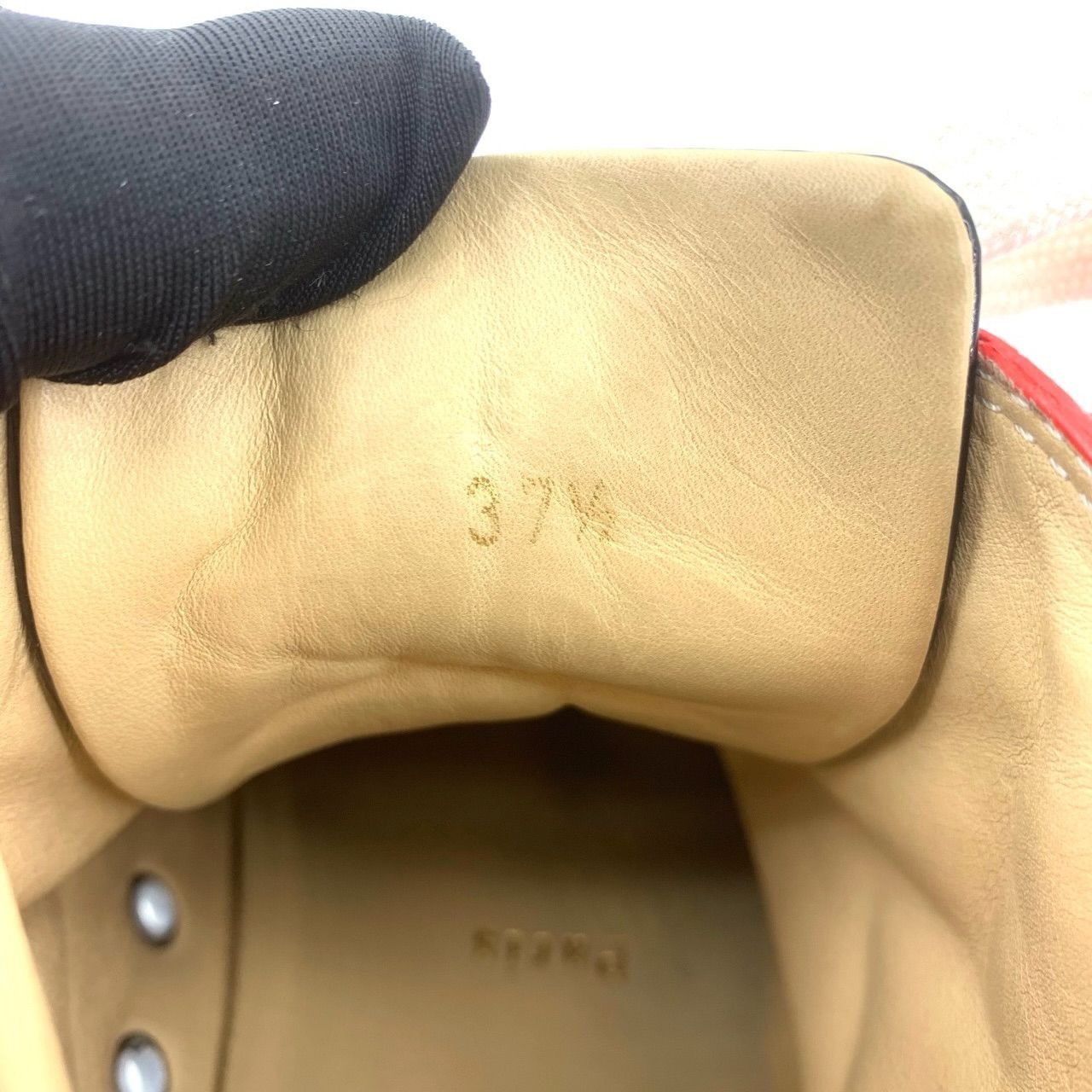 Christian Louboutin Christian Louboutin 37.5 Rivet Design Tie Flat Sneakers Whit Size US 6.5 / IT 36.5 - 4 Thumbnail