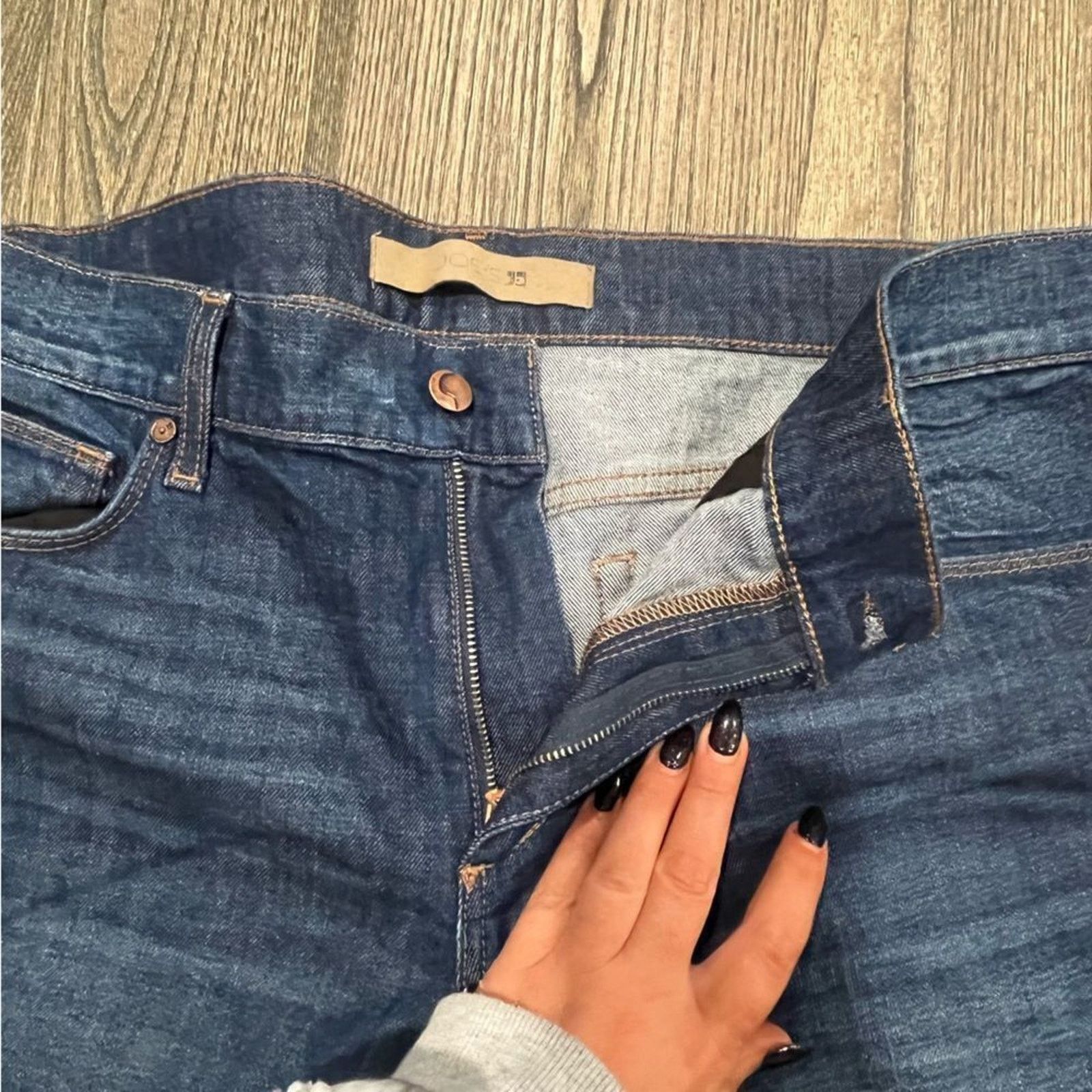 Vintage Joes Mens 32W Skinny Jeans Slim Fit Denim Button Fly Medium Size US 32 / EU 48 - 5 Thumbnail