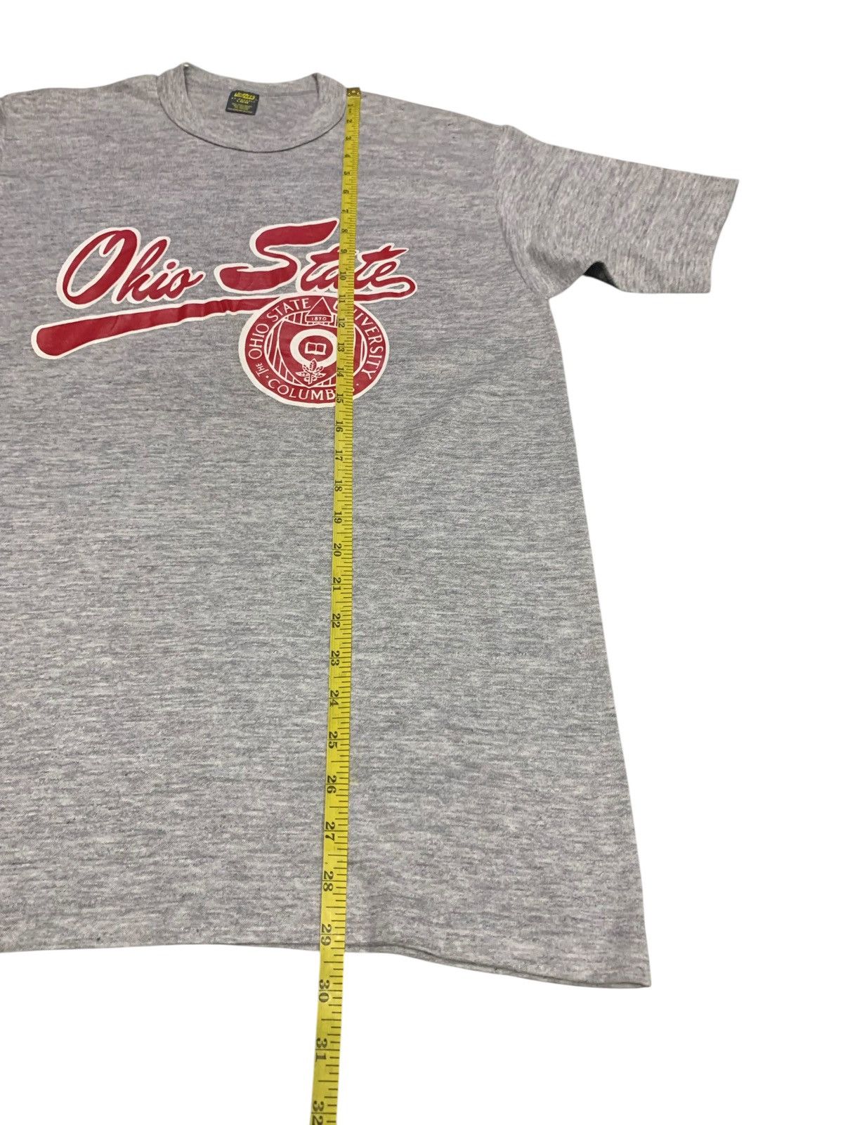 Jerzees Vintage Ohio State University Columbus By Russell T Shirt Size US L / EU 52-54 / 3 - 7 Thumbnail
