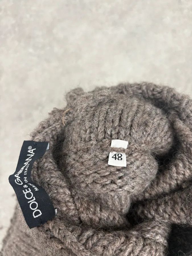 Dolce & Gabbana AW2005 Dolce & Gabbana Grey Wool Turtleneck Sweater Size US M / EU 48-50 / 2 - 10 Thumbnail