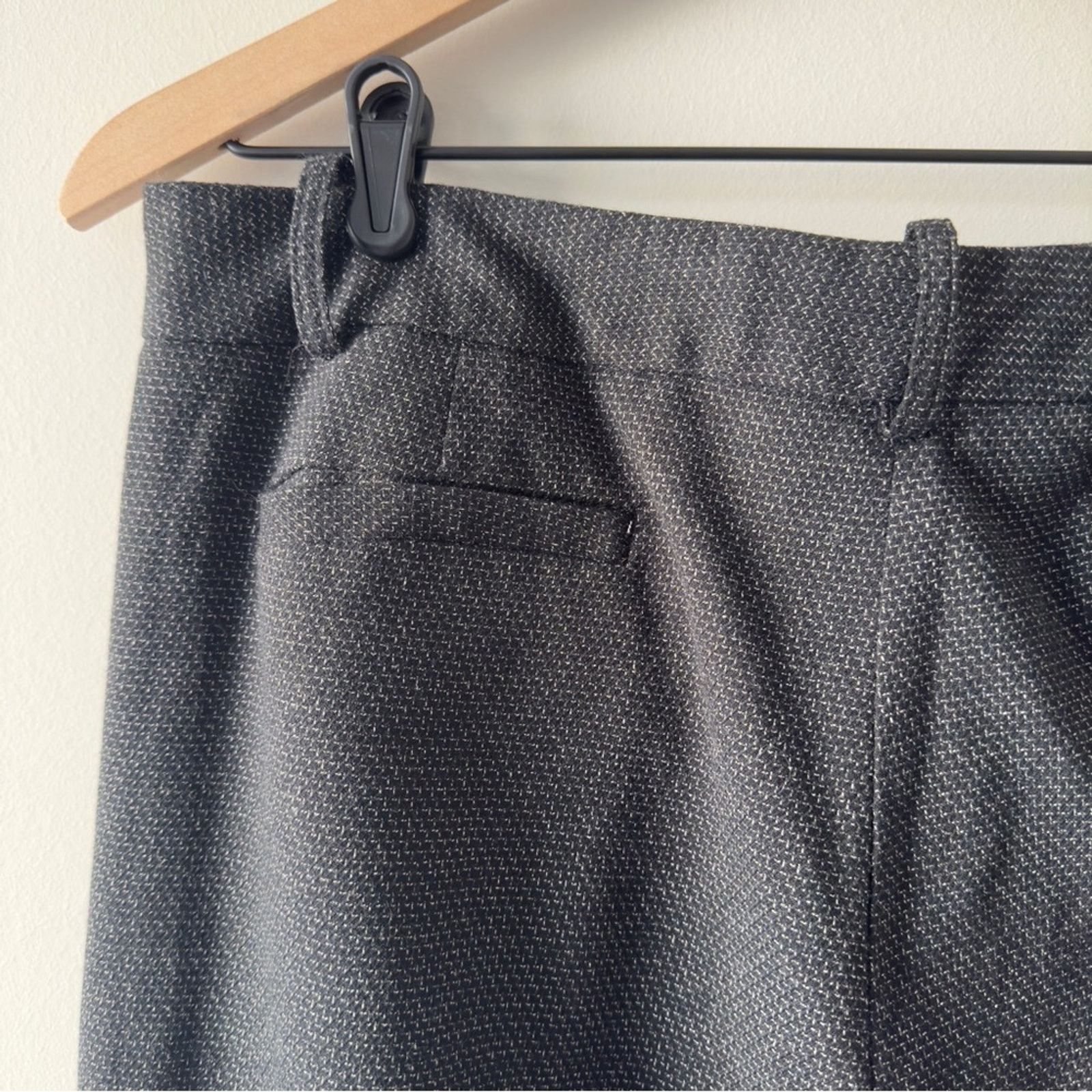 Sandro Sandro Business Casual Pants Houndstooth Work Career Office Size 34" / US 12 / IT 48 - 4 Thumbnail
