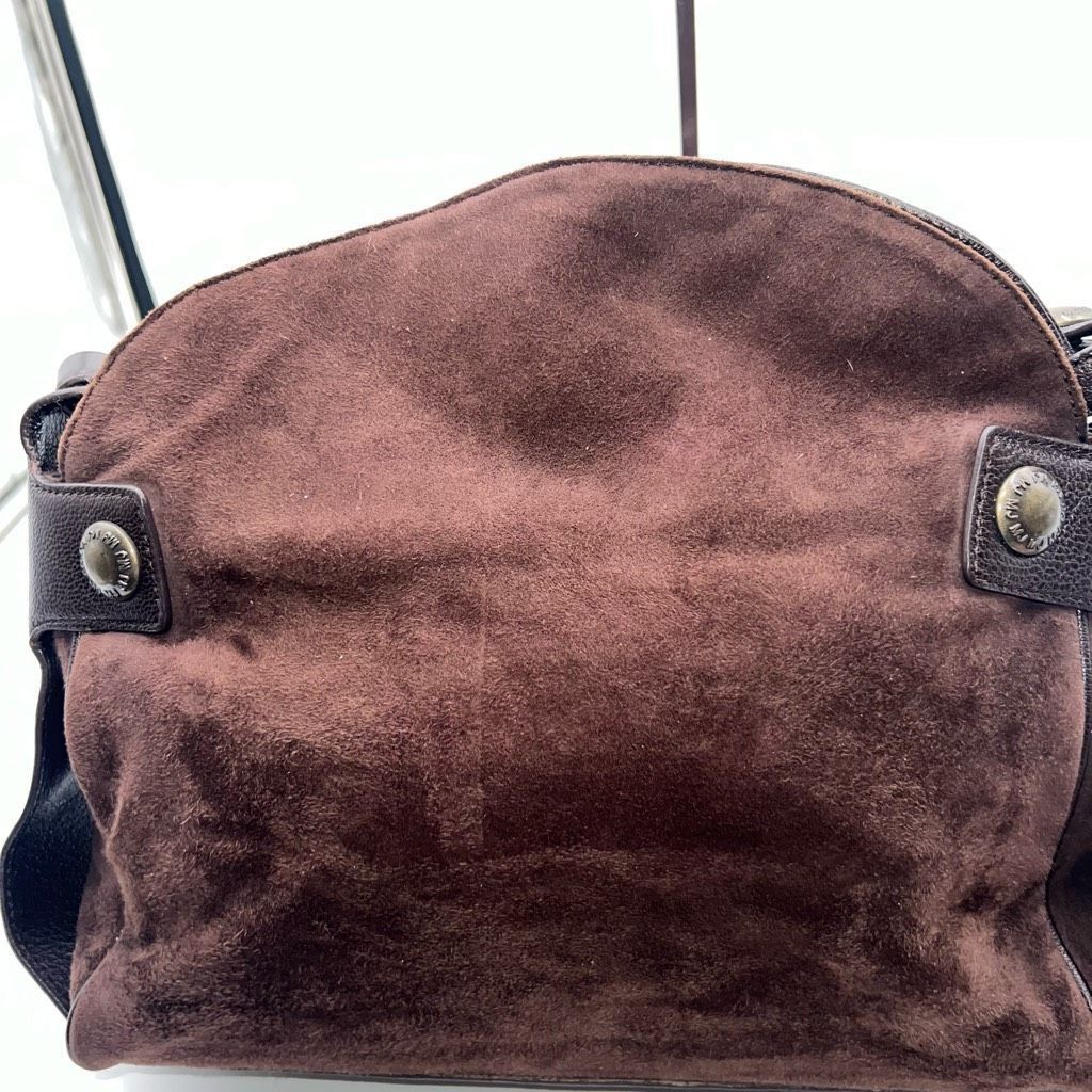 Marc Jacobs Marc Jacobs Vintage Suede and Leather Multiple Compartment Crossbody Bag Size ONE SIZE - 5 Thumbnail