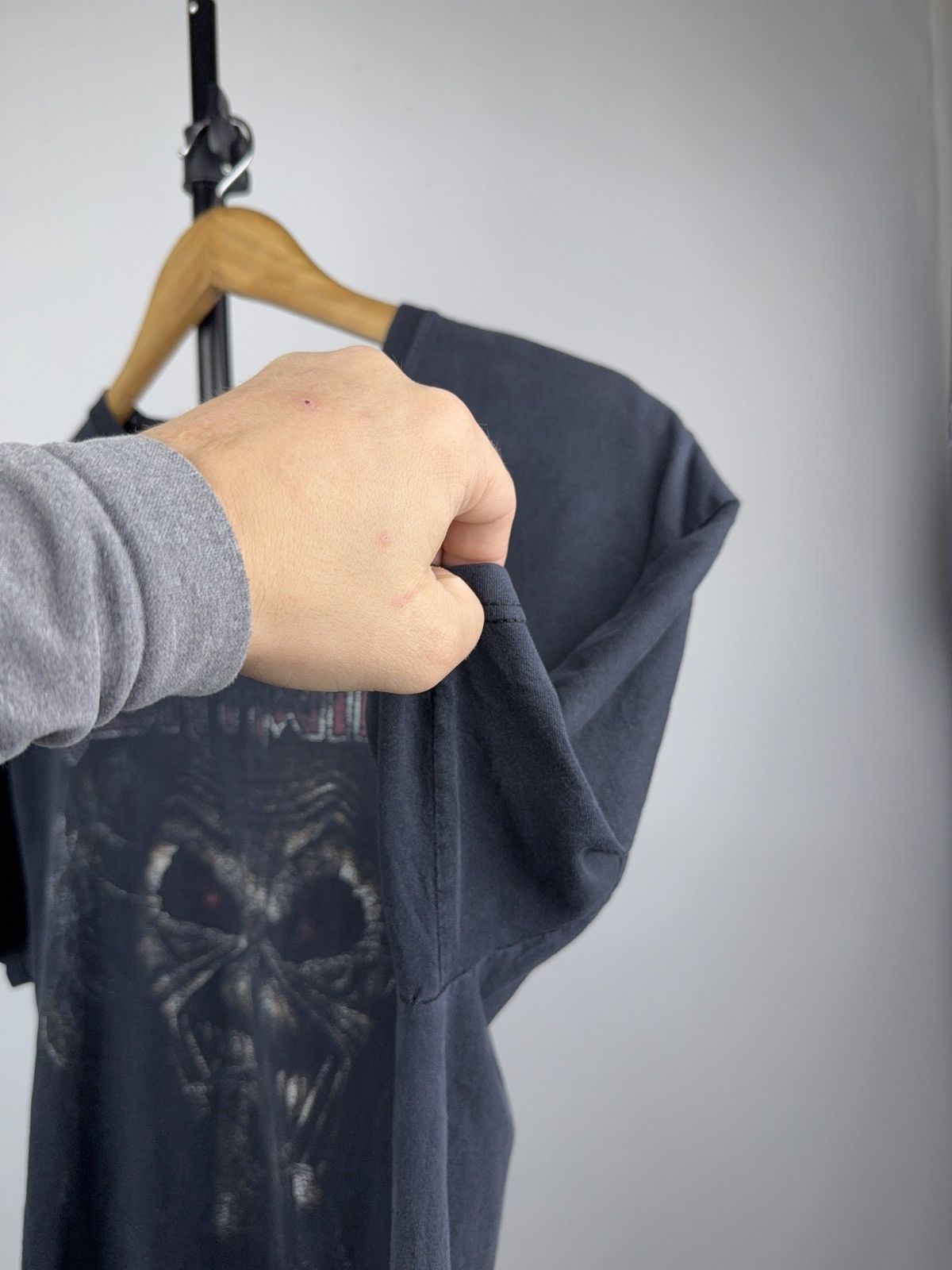 Iron Maiden 00s Iron Maiden Eddie Faded Graphic Tee Vintage Black Rock Size US L / EU 52-54 / 3 - 5 Thumbnail