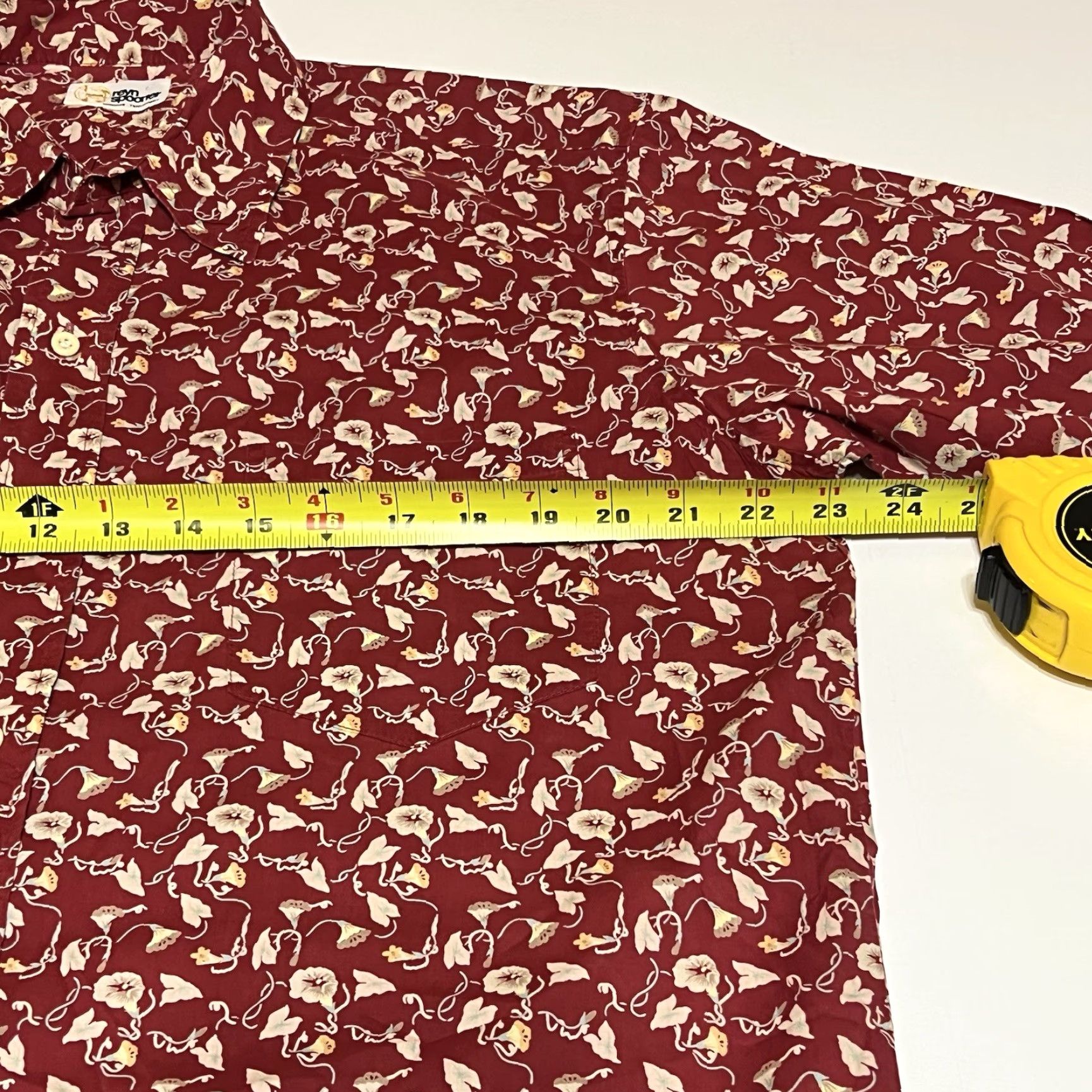 Reyn Spooner Reyn Spooner Men’s L Button-Up Collared Floral Print Aloha Hawaiian Shirt Size US L / EU 52-54 / 3 - 6 Thumbnail
