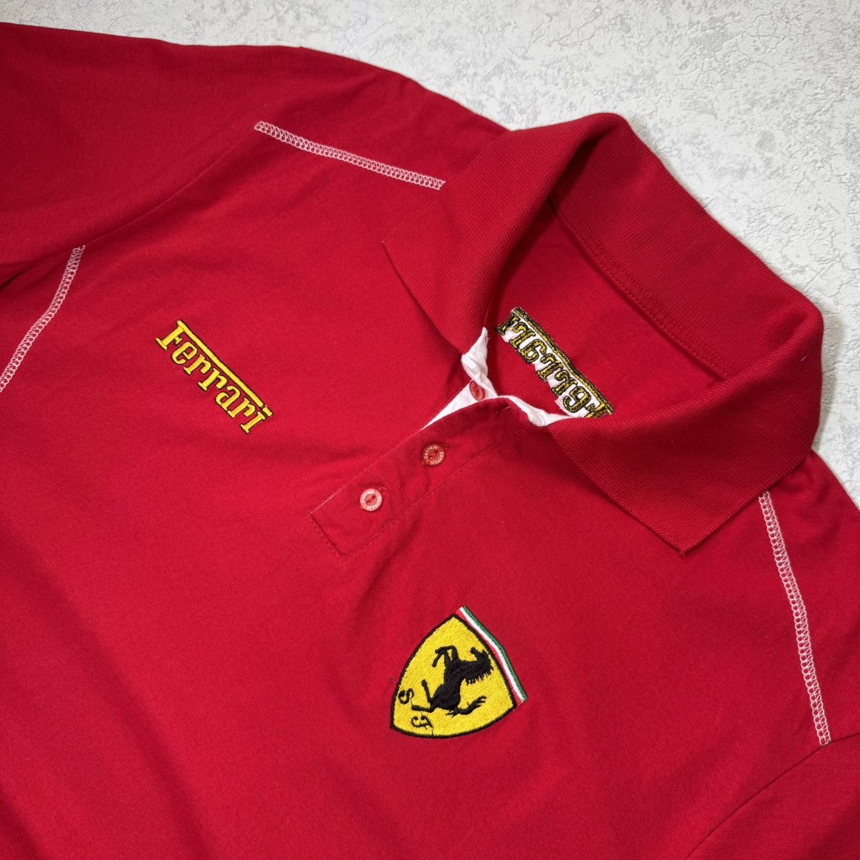 Ferrari Vintage 90’ Ferrari Racing Polo Size XL Size US XL / EU 56 / 4 - 5 Thumbnail