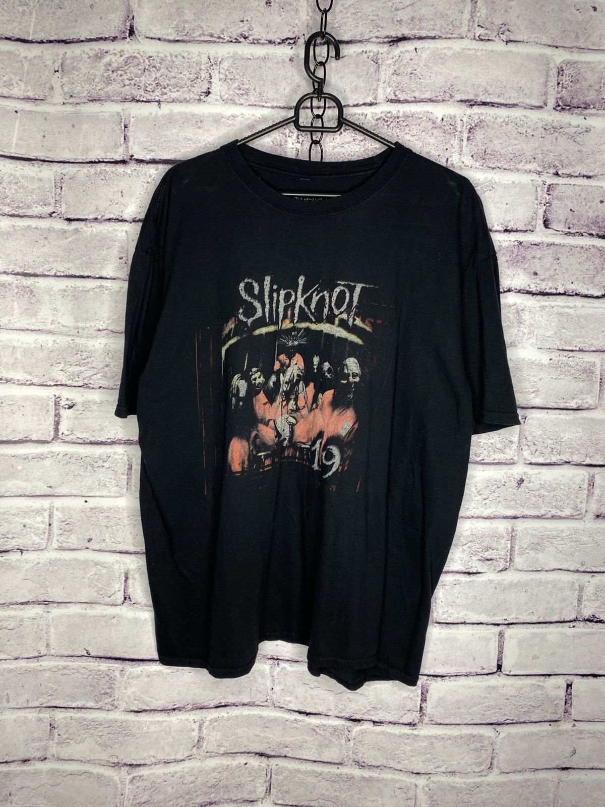 Slipknot Men's T-Shirt Slipknot 19 Years Horror Rock Band Tee Size US XL / EU 56 / 4 - 1 Thumbnail