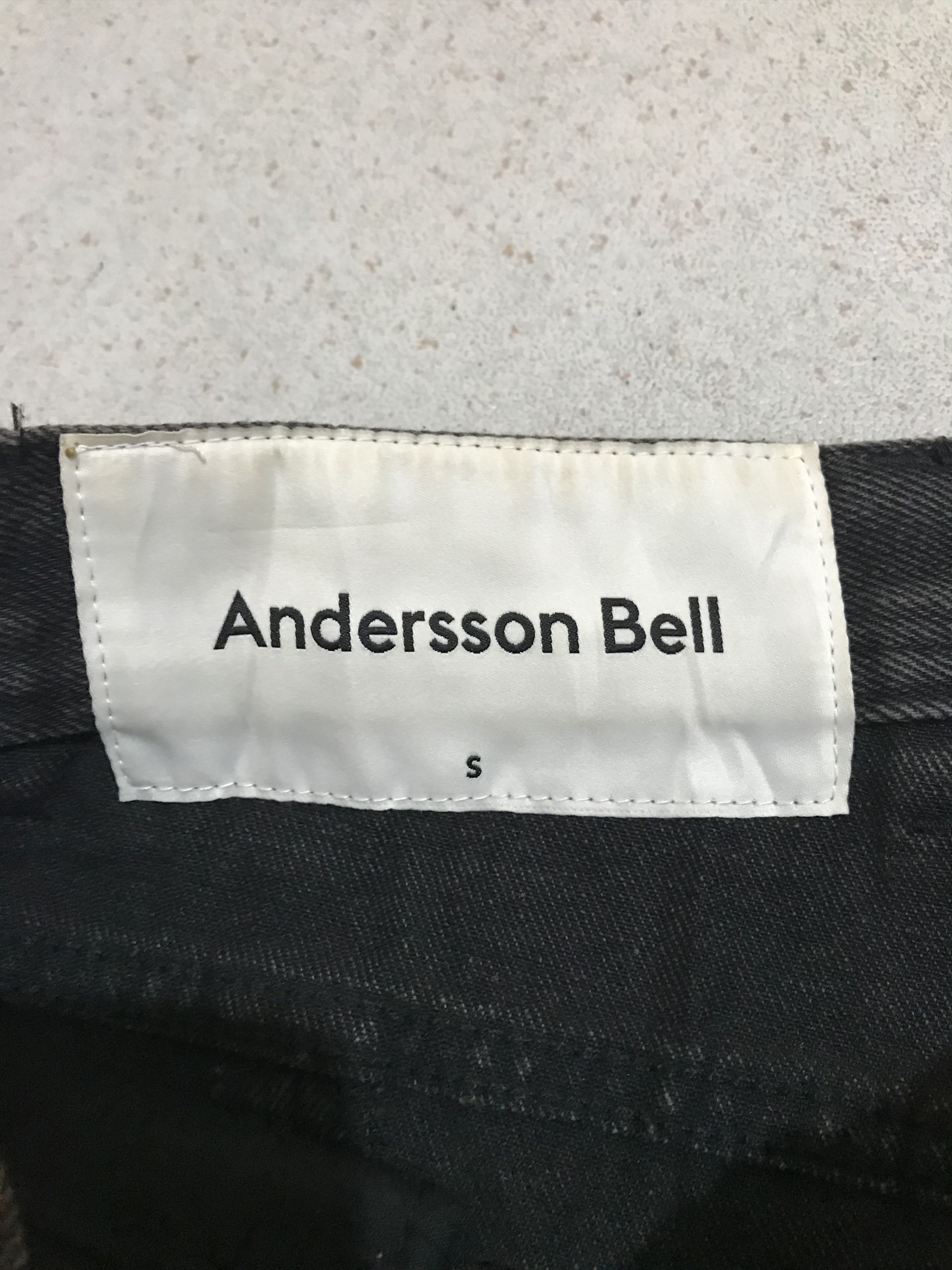 Andersson Bell '19 Andersson Bell Grey Unfinished Denim Size US 30 / EU 46 - 9 Thumbnail