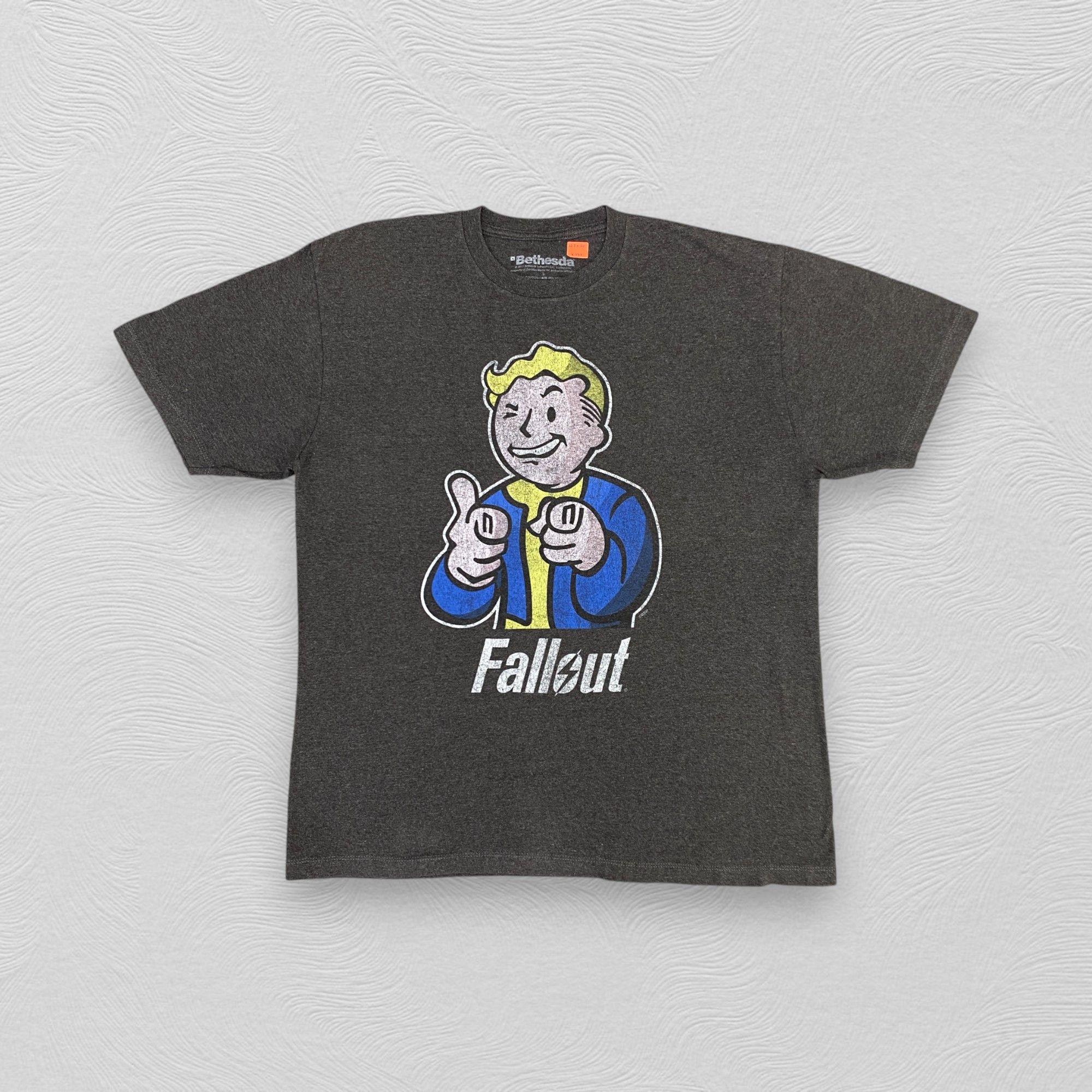 Japanese Brand Fallout Vault Boy Men's T-Shirt-K053 Size US L / EU 52-54 / 3 - 1 Thumbnail