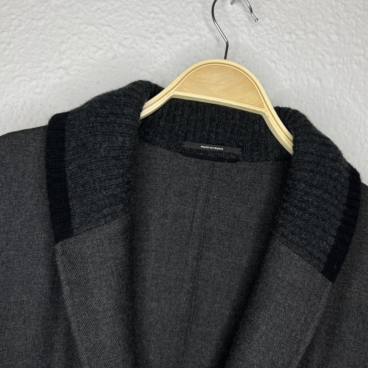 Hermes Hermes Wool Cashmere Blazer Jacket Grey Luxury Classic Suit Size US XL / EU 56 / 4 - 4 Thumbnail