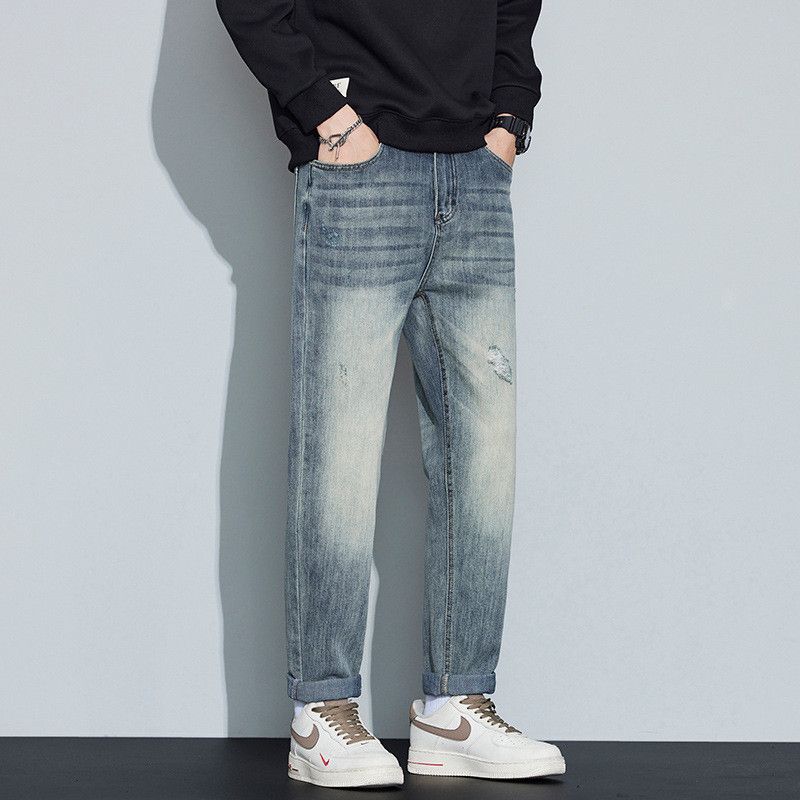 Jean American retro ripped jeans for men Size US 32 / EU 48 - 3 Thumbnail