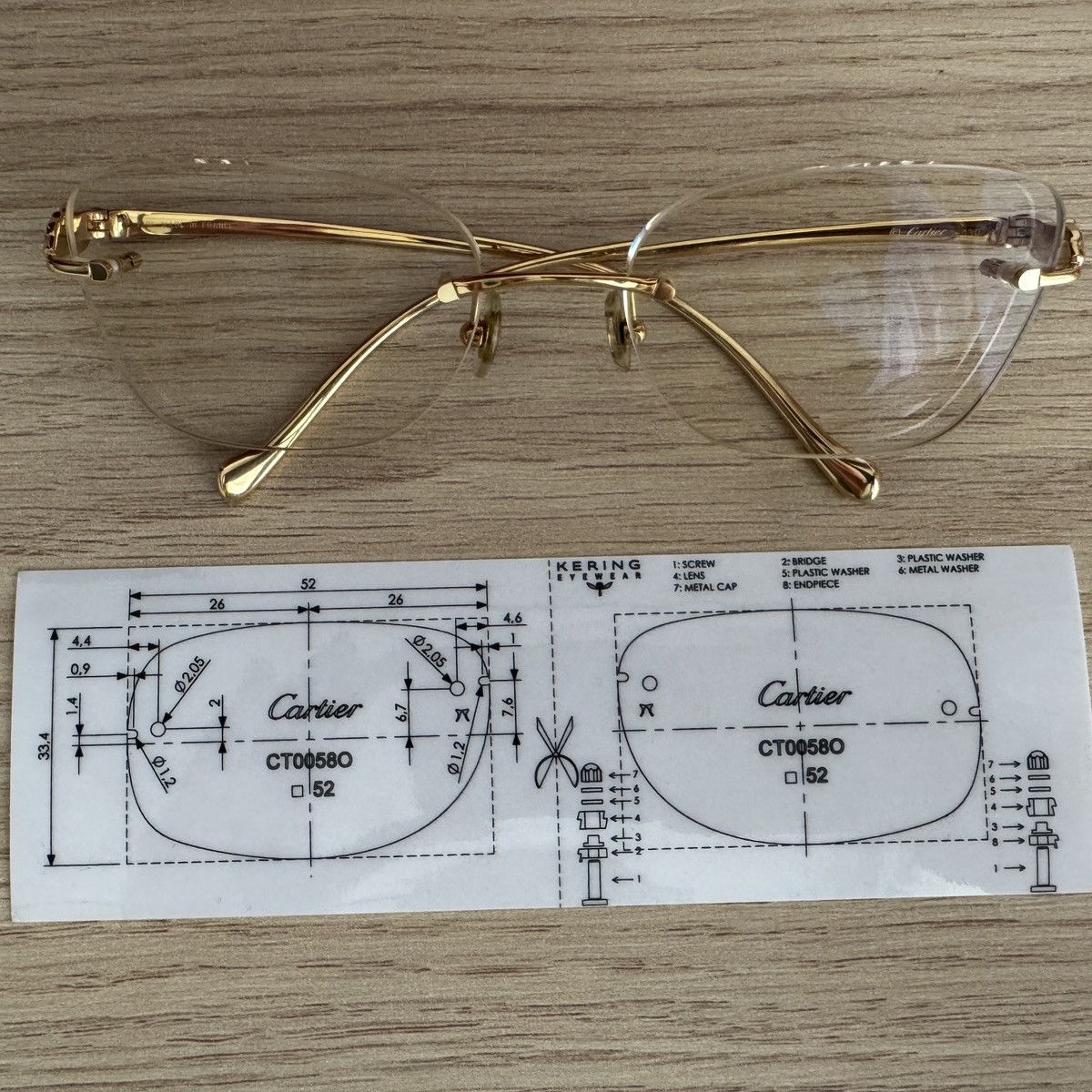 Cartier Cartier model CT00580 002 Size ONE SIZE - 7 Thumbnail