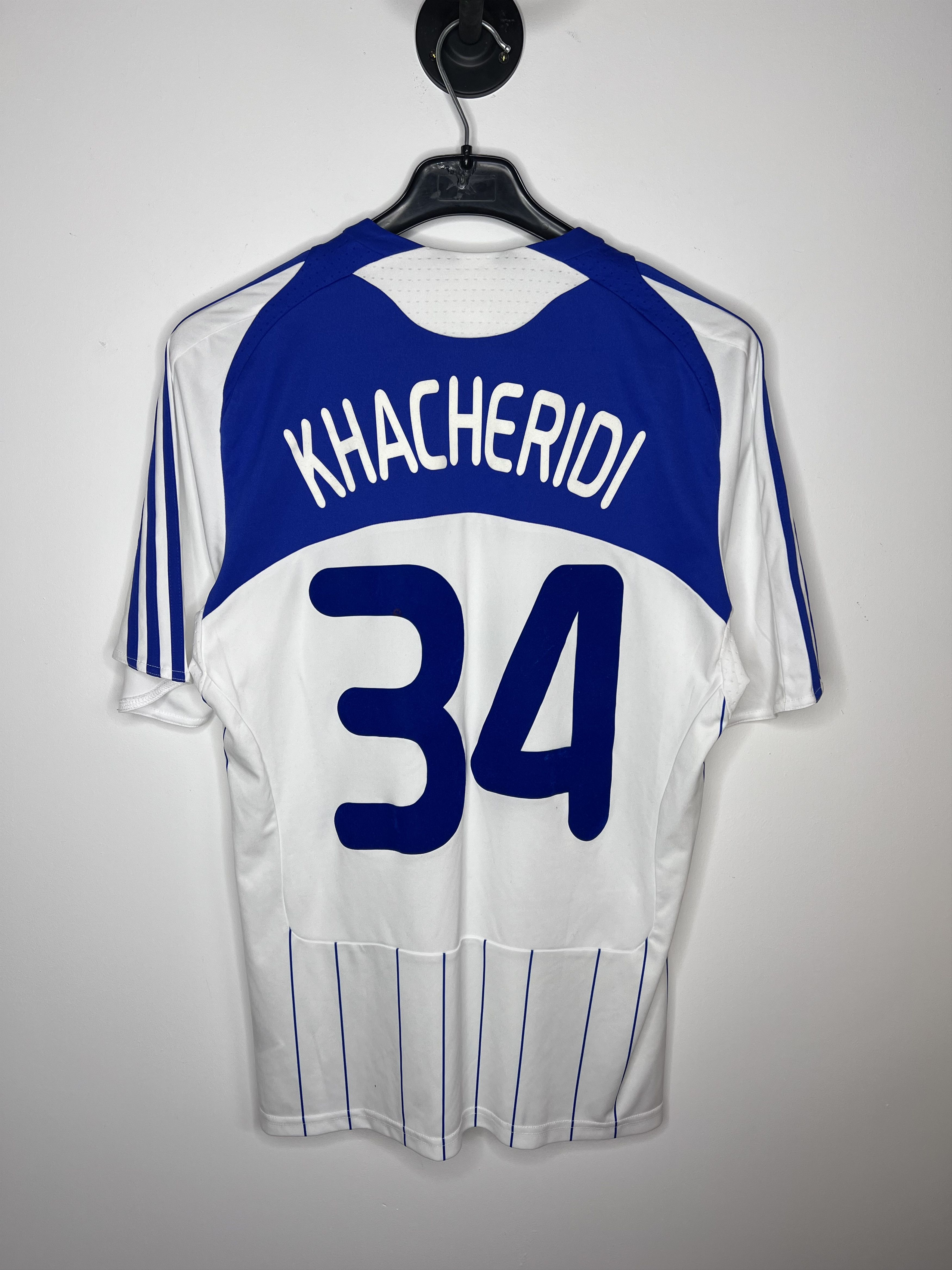 Adidas KHACHERIDI #34 DYNAMO KYIV 2008 HOME FOOTBALL SHIRT SOCCER Size US M / EU 48-50 / 2 - 1 Thumbnail