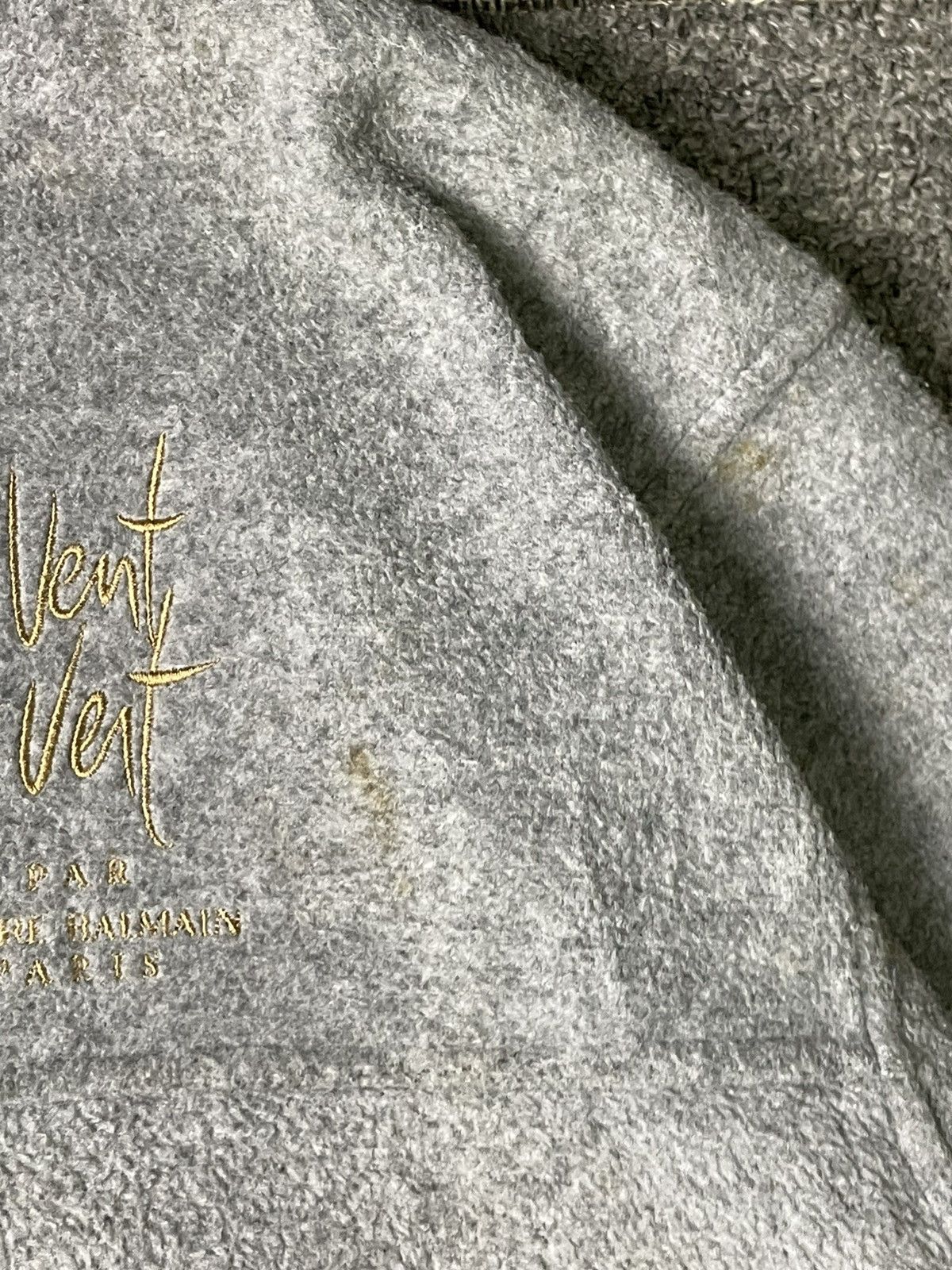 Designer × Pierre Balmain × Vintage Vintage x Pierre Balmain Fleece Jacket (32) Size US L / EU 52-54 / 3 - 7 Thumbnail