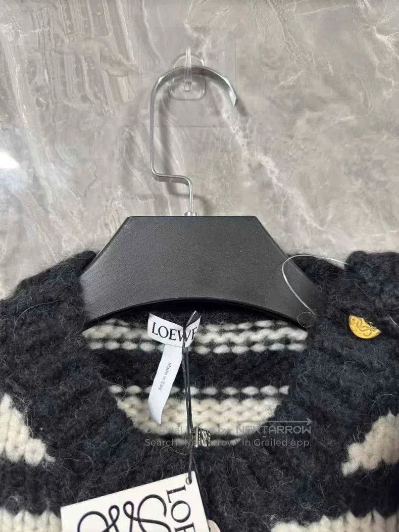Loewe LOEWE Striped Wool Sweater. Size US M / EU 48-50 / 2 - 2 Thumbnail