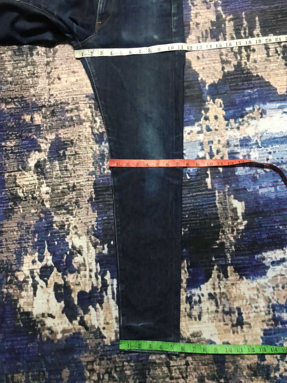 Japanese Brand Johnlawrencesullivan Skinny Jeans Pants Distressed Size US 31 - 23 Thumbnail