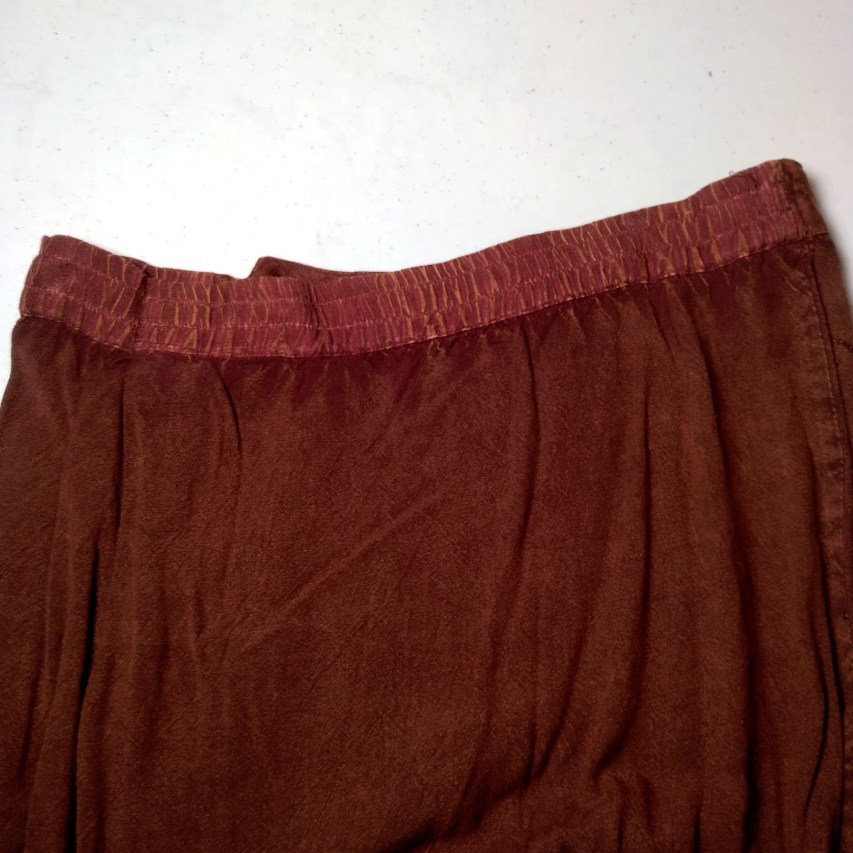 Vintage Speed Limit MPH Skirt Maxi Brown Small Embroidered Boho Hippie Fairy Whimsical BOHEMIAN Womens Size 28" / US 6 / IT 42 - 3 Thumbnail