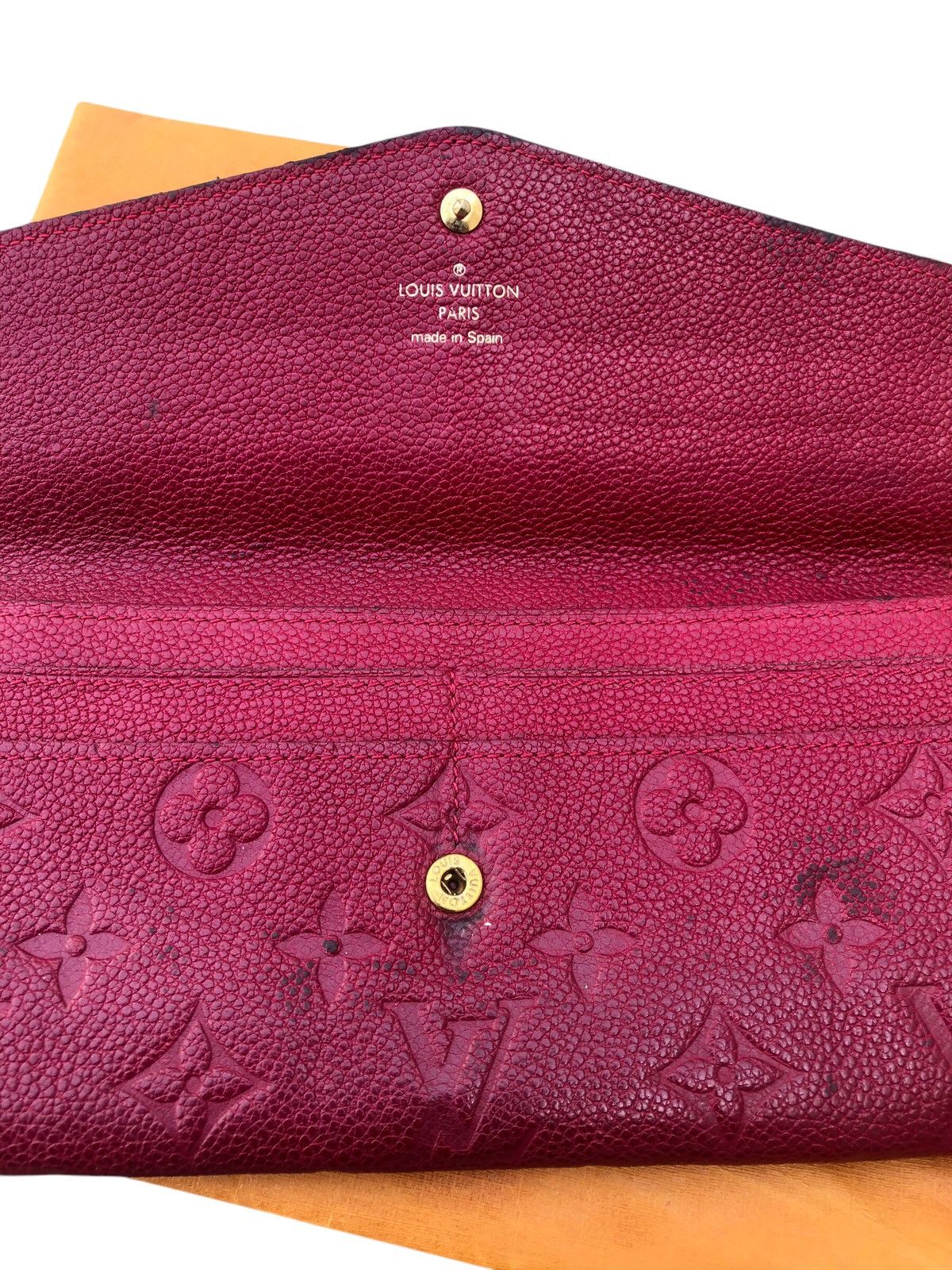 Louis Vuitton LOUIS VUITTON Aurore Monogram Empreinte Curieuse Wallet Size ONE SIZE - 6 Thumbnail