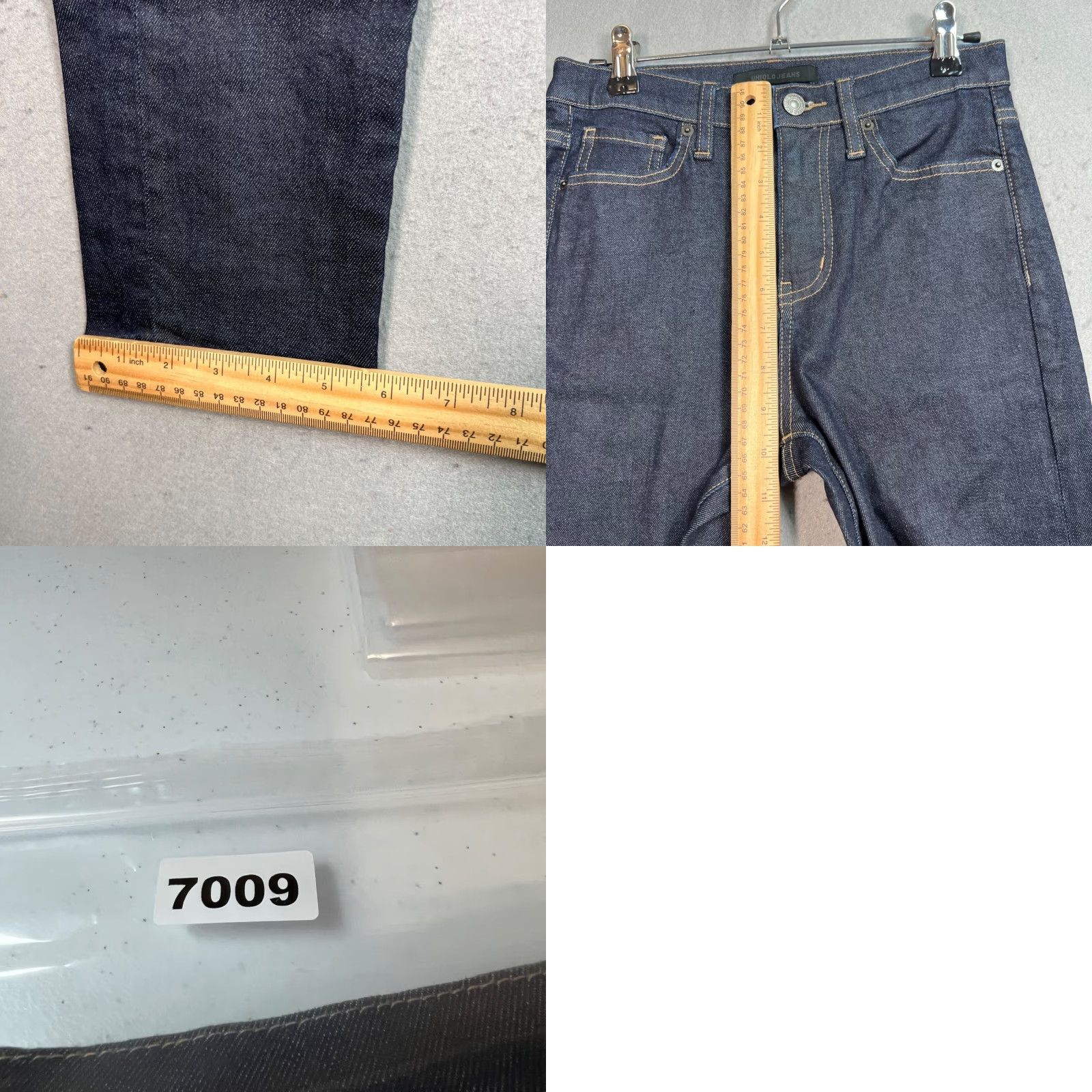 Uniqlo VINTAGE Uniqlo Jeans Women Dark Wash Skinny 24 Cotton Spandex Denim Adult Womens 27 Inseam Dark Blue 8/10 Mens? Size 42" / US 20 - 8 Thumbnail