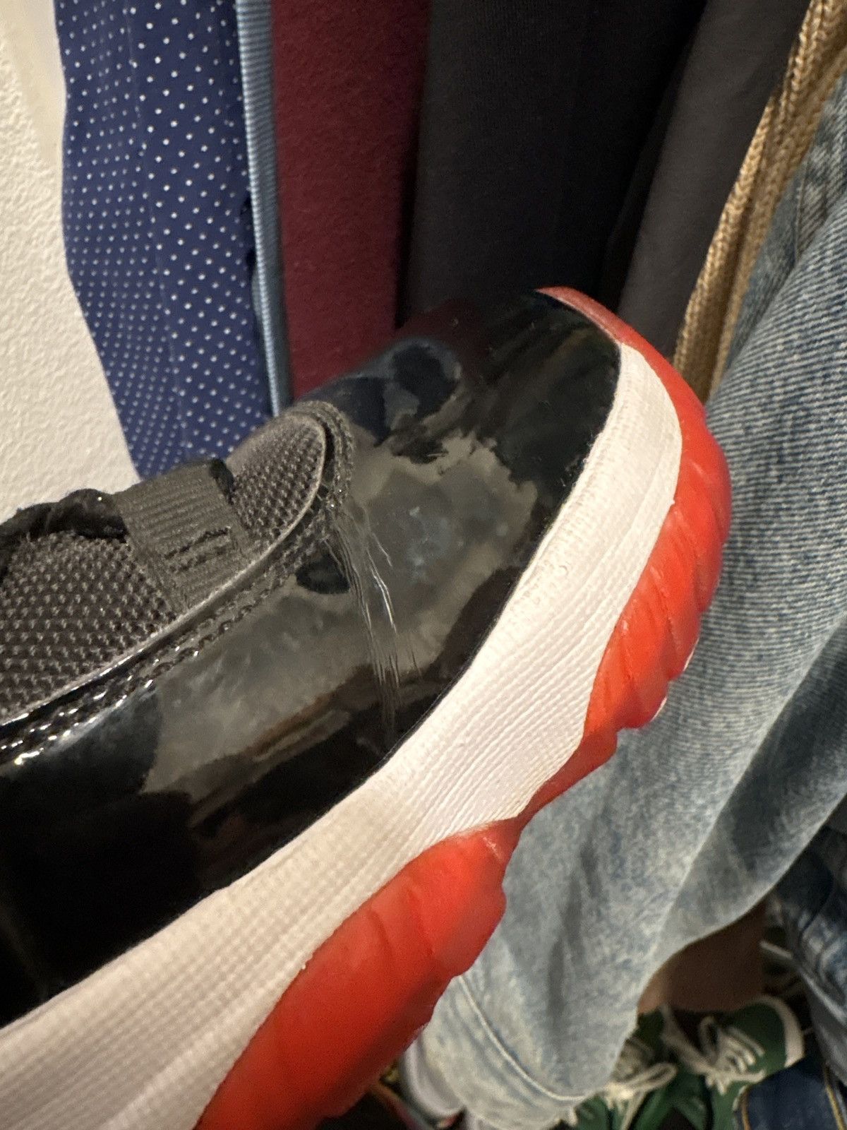Jordan Brand × Nike Jordan Retro 11 Bred Size US 11 / EU 44 - 15 Thumbnail