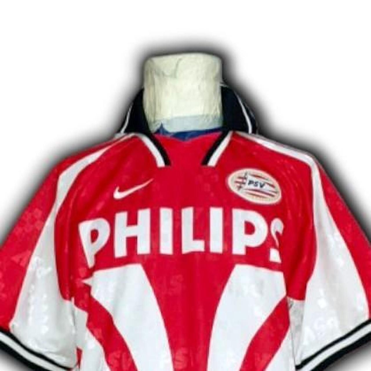 Nike Psv Eindhoven Netherlands 1996 1997 Home Shirt Jersey Size US L / EU 52-54 / 3 - 1 Thumbnail