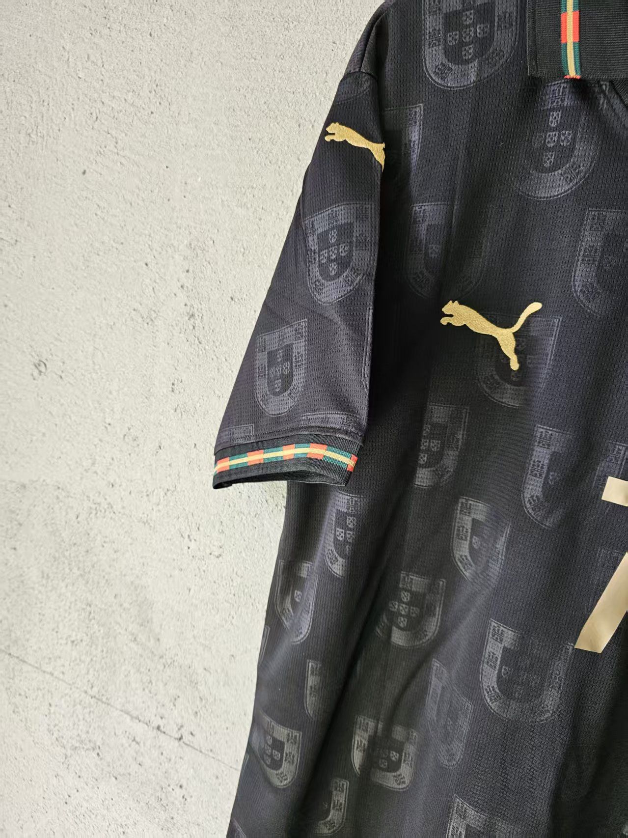 Other 2025 26 Portugal C Ronaldo Jersey Away Black Size US XL / EU 56 / 4 - 5 Thumbnail