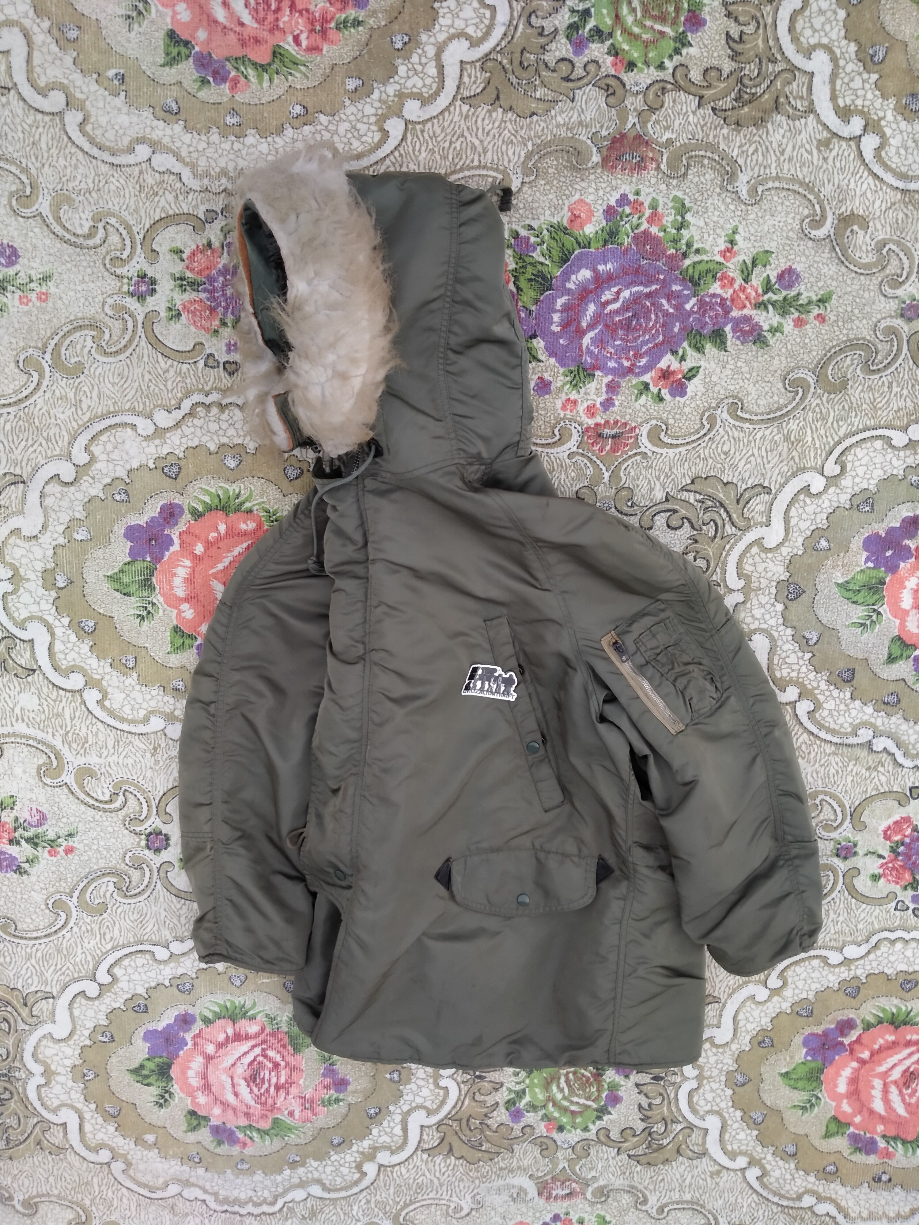Alpha Industries 🇺🇸Vintage Alpha Industries 90s N-3B Parka Size US L / EU 52-54 / 3 - 5 Thumbnail