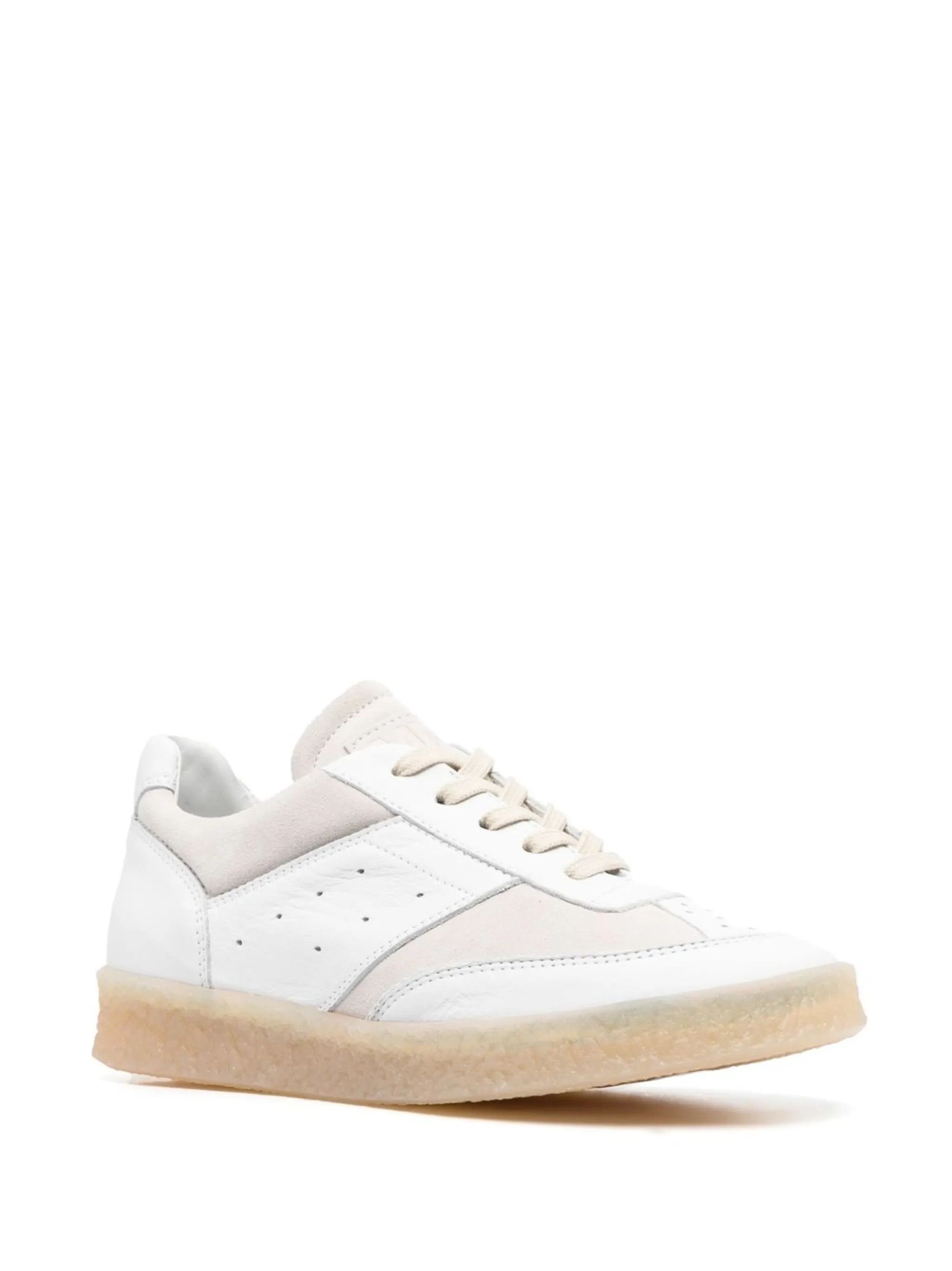 Maison Margiela o1w1db11025 Low-Top Sneakers in White Size US 8 / IT 38 - 2 Thumbnail
