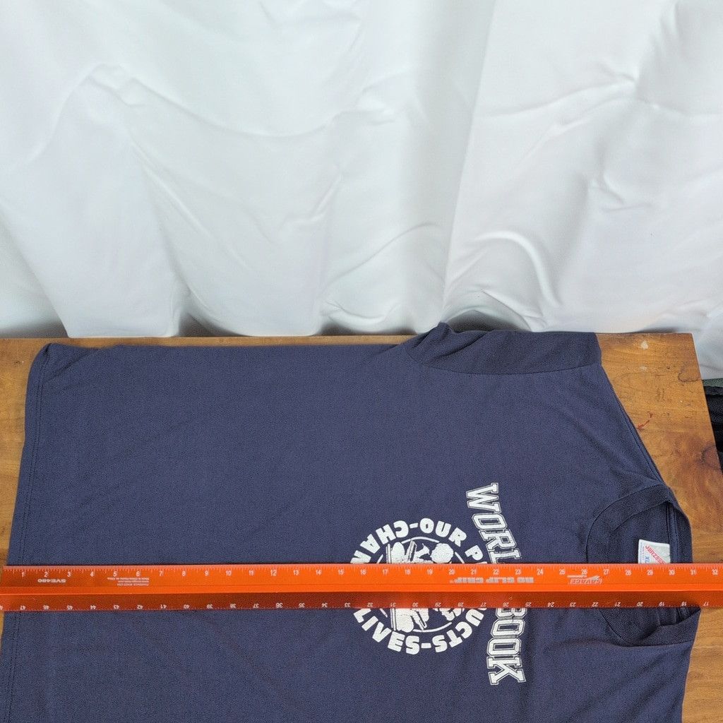 Jerzees × Vintage Vintage USA Made World Book Encyclopedia Shirt XL Size US XL / EU 56 / 4 - 4 Thumbnail
