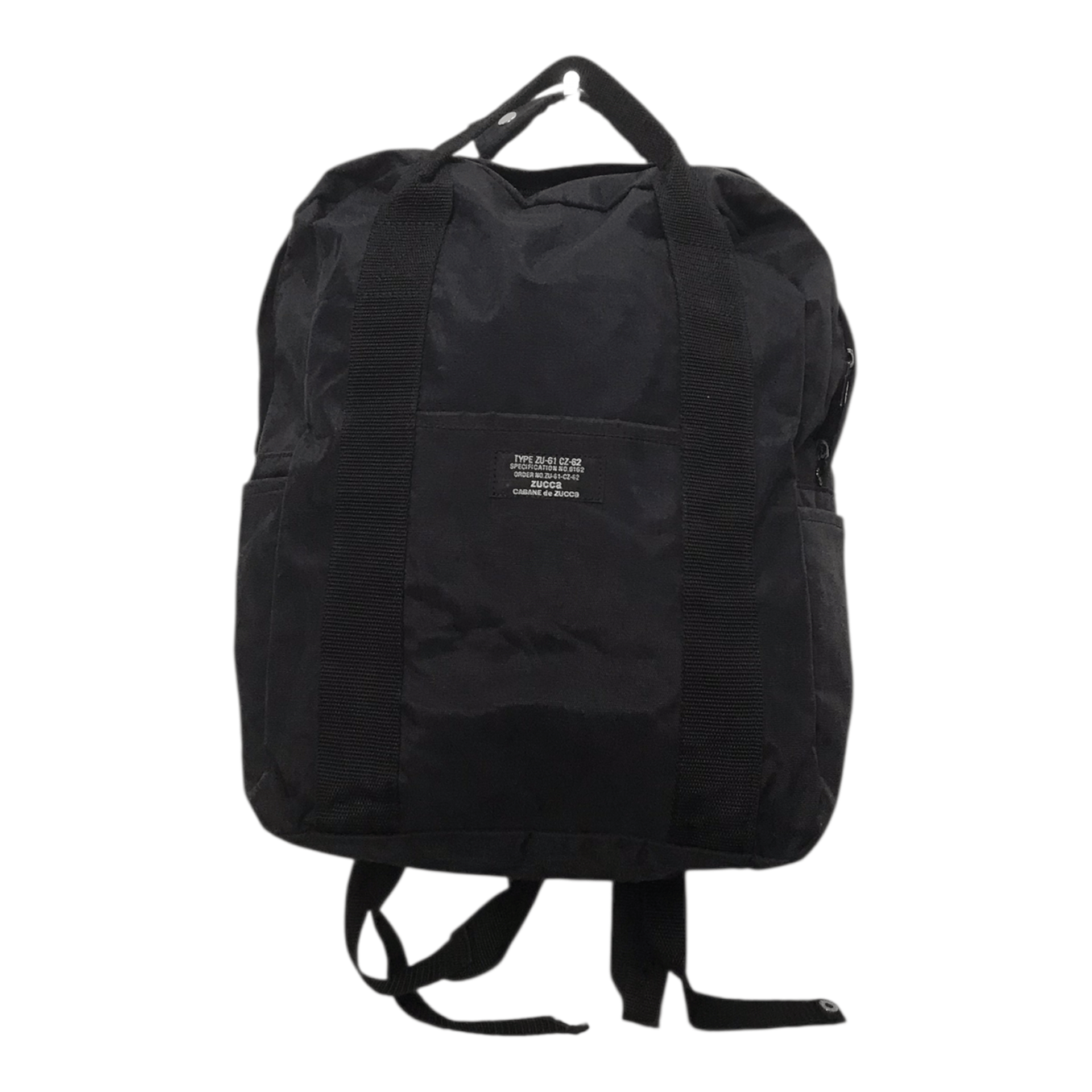 CABANE de ZUCCa Cabane de Zucca Black Bagpack Size ONE SIZE - 4 Thumbnail
