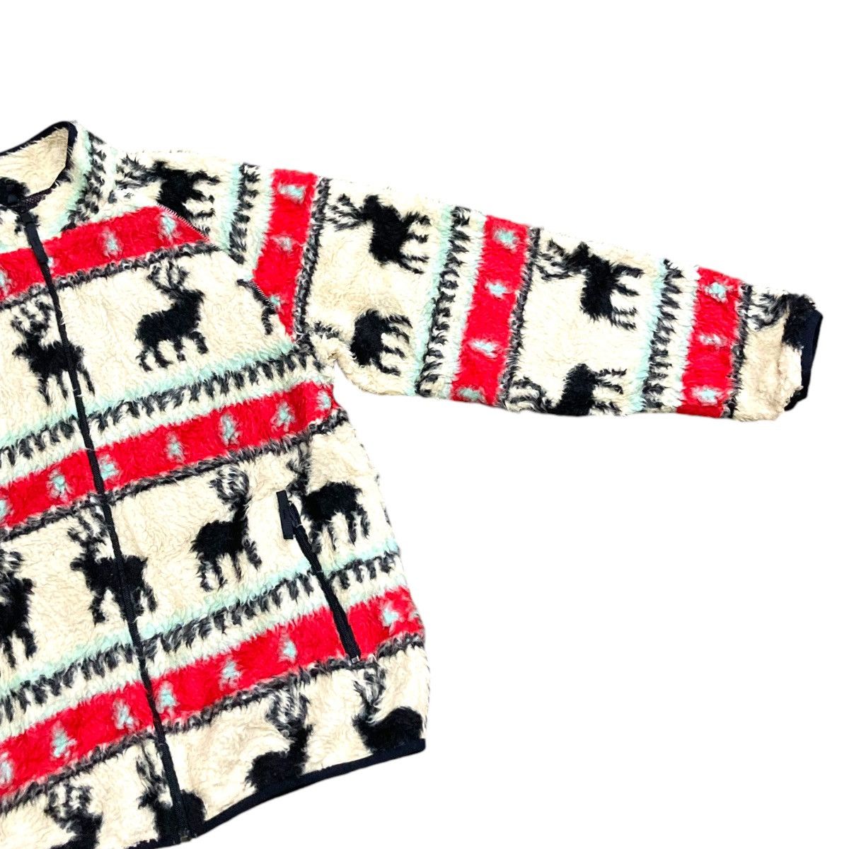 Manastash MANATASH MULTICOLOR FULL ZIP FLEECE JACKET Size US L / EU 52-54 / 3 - 7 Thumbnail