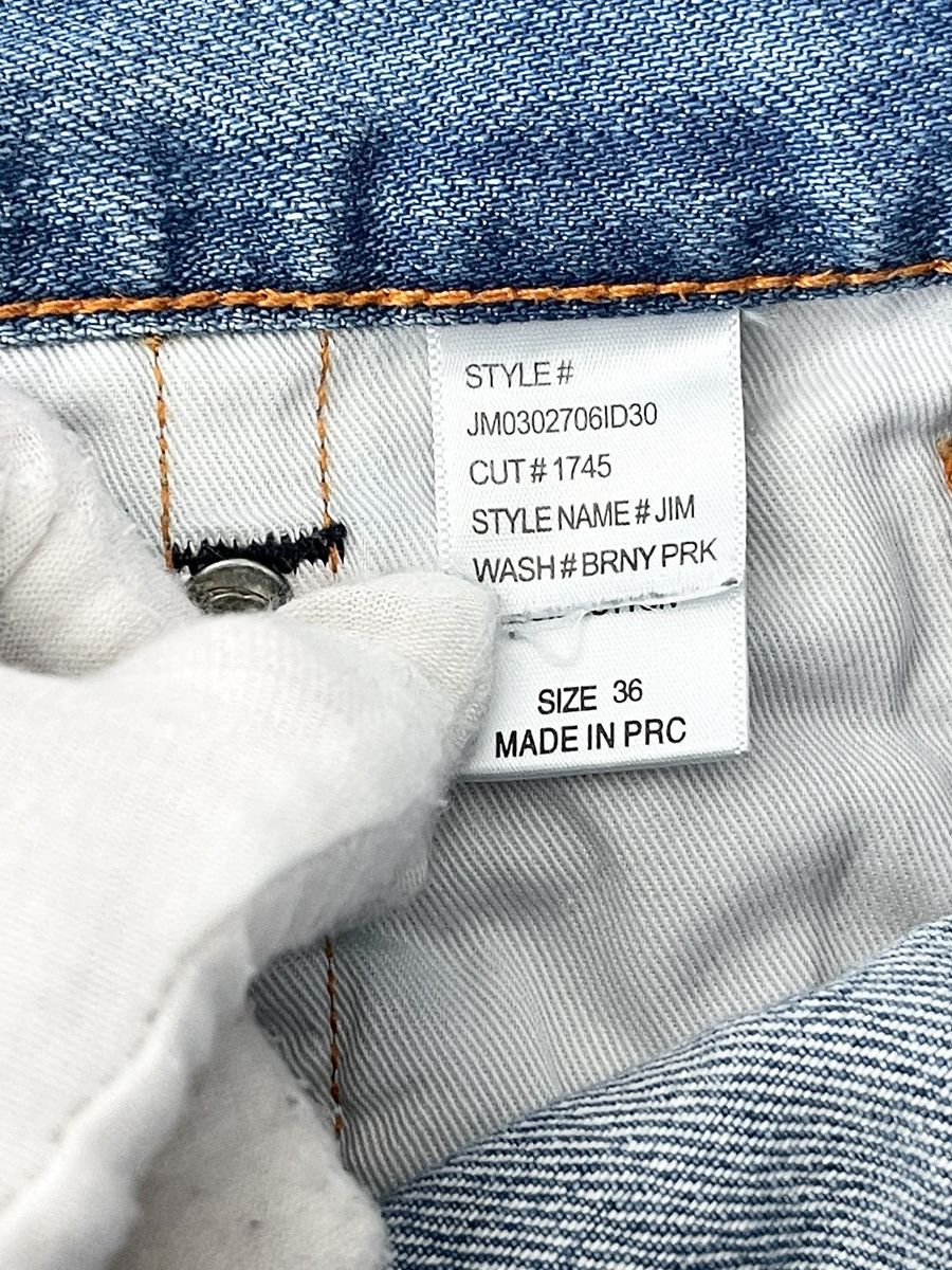 Japanese Brand STEAL! 2000s Jean Shop Distressed Boro Denim Jeans Size US 36 / EU 52 - 11 Thumbnail